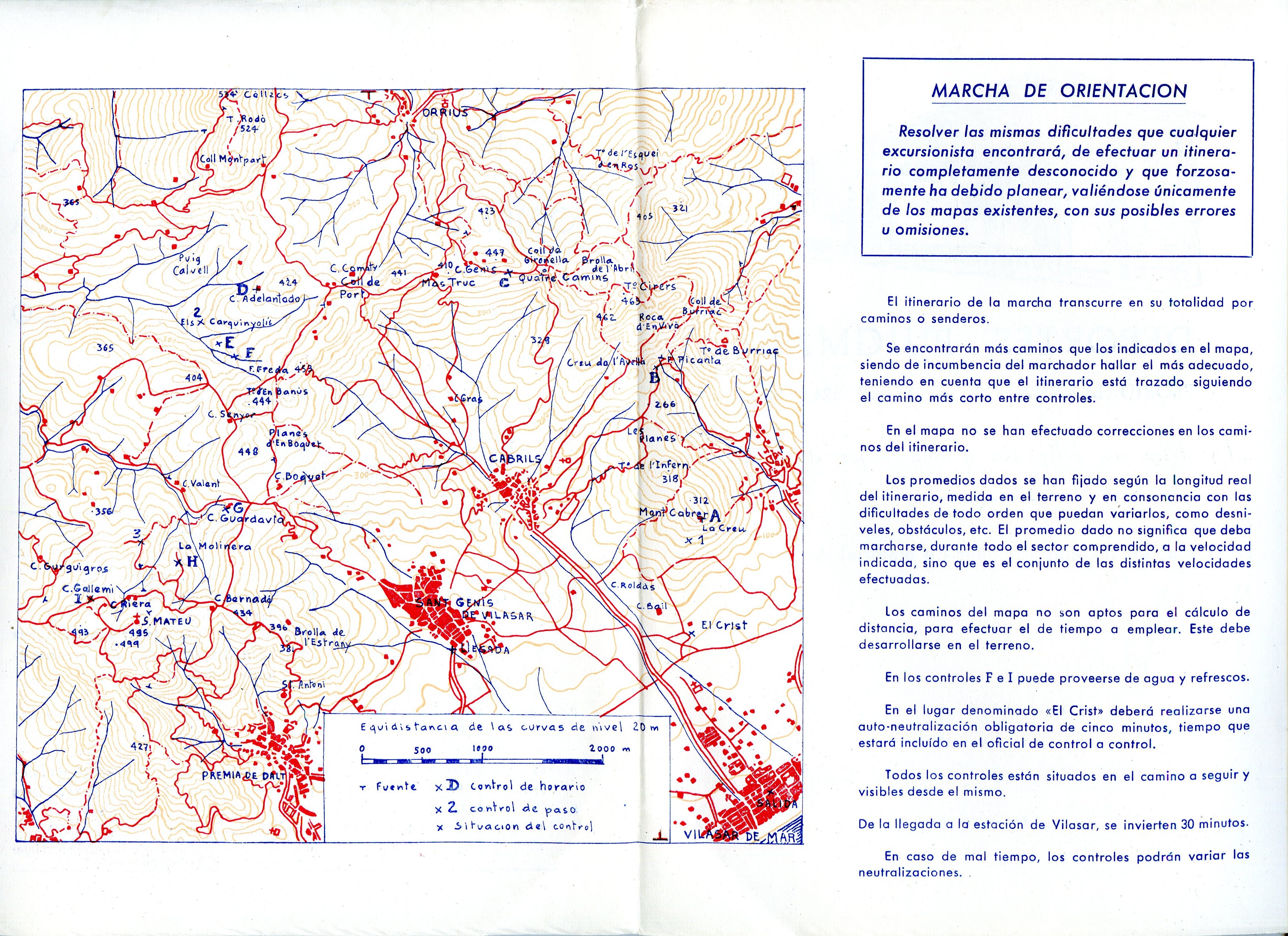XVIII Marcha Excursionista de Orientación por Montaña : Organizadda por el Club Excursionista Pirenaico en conmemoración del XXXI Aniversario de su fundación : 20 de octubre de 1963 - Miniatura 2