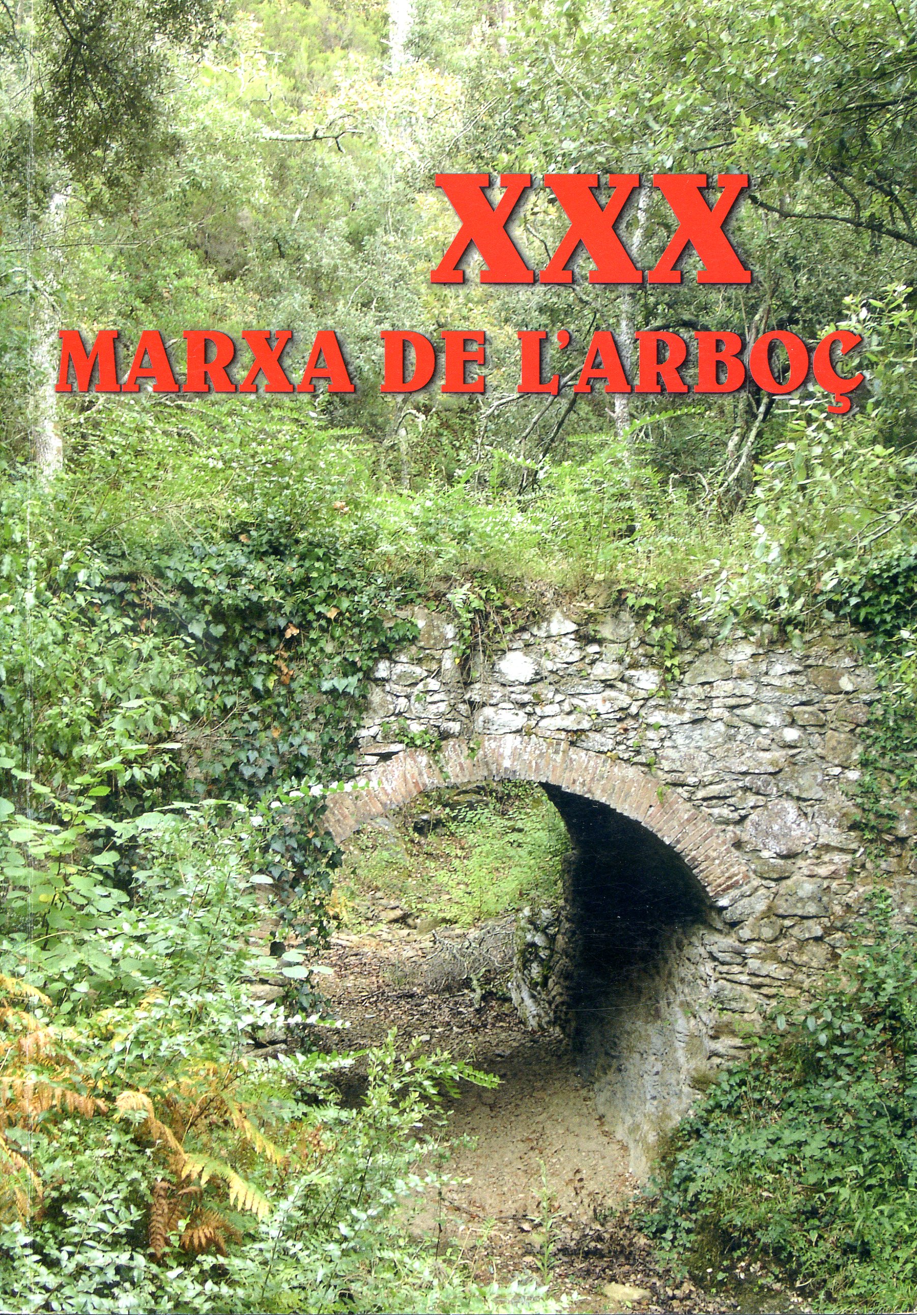 XXX Marxa de l'Arboç : 19 d'octubre de 2008 - Portada