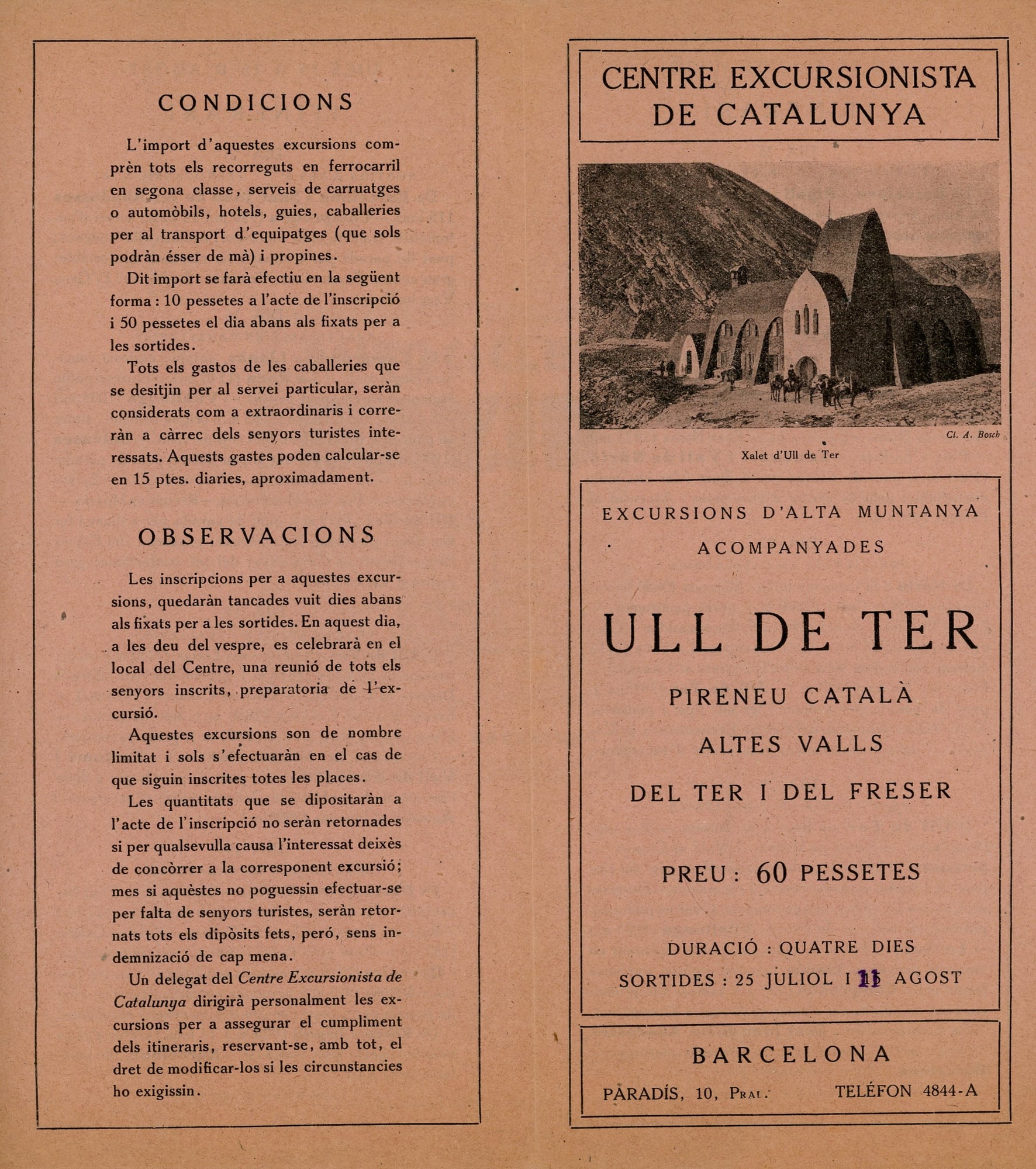 Itineraris al Xalet-Refugi d'Ull de Ter - Miniatura 5