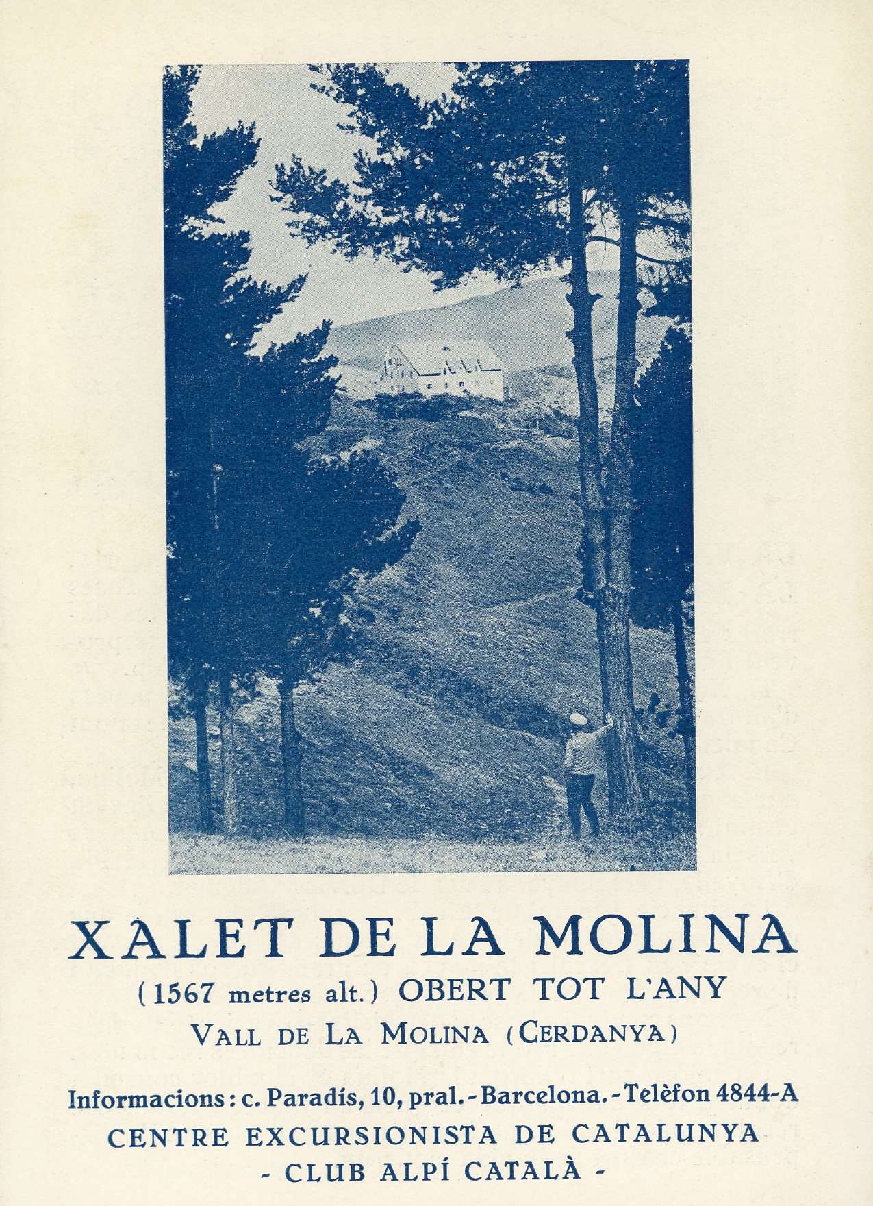 Xalet de la Molina - Portada