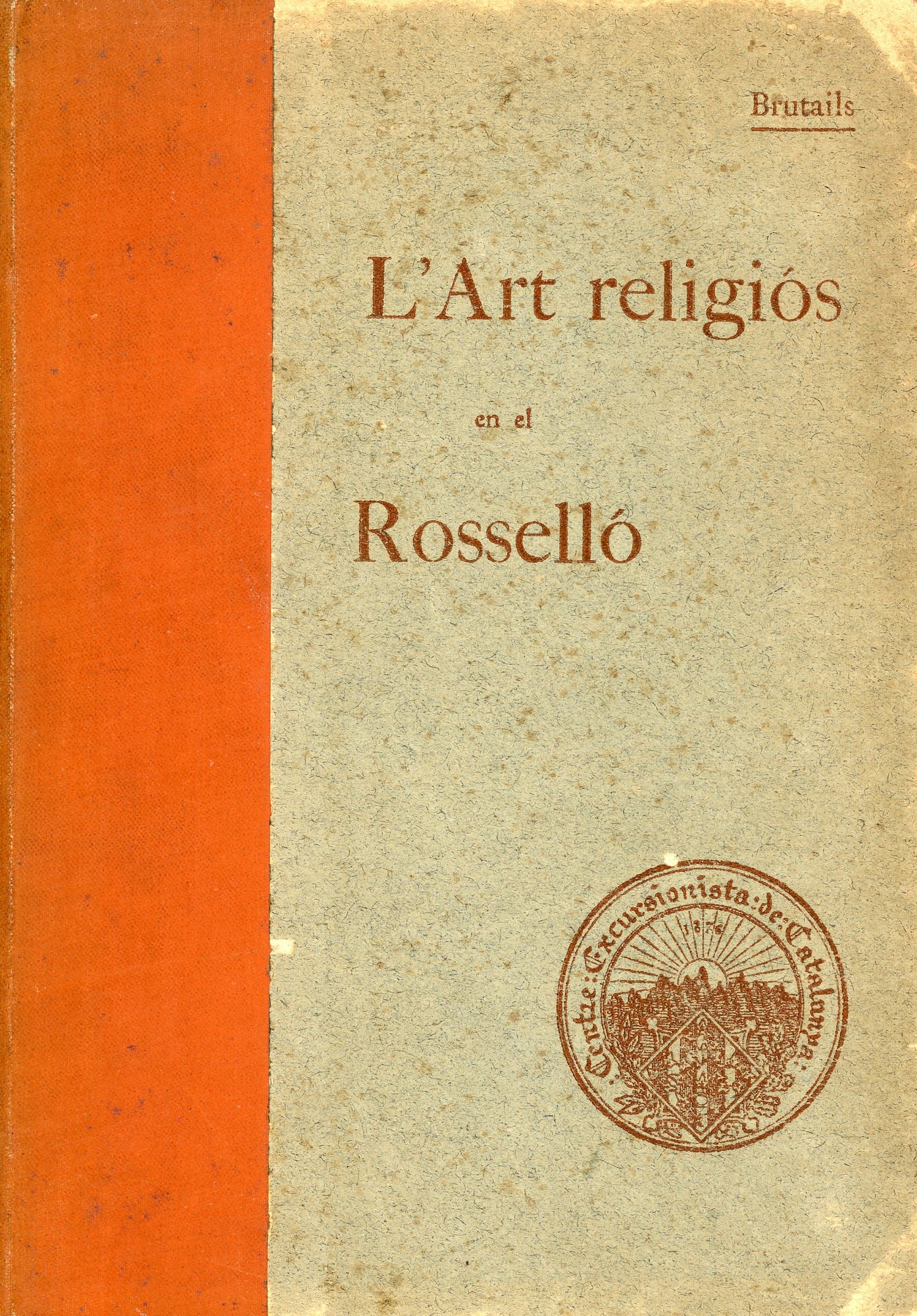 Notes sobre l'art religiós en el Rosselló - Portada
