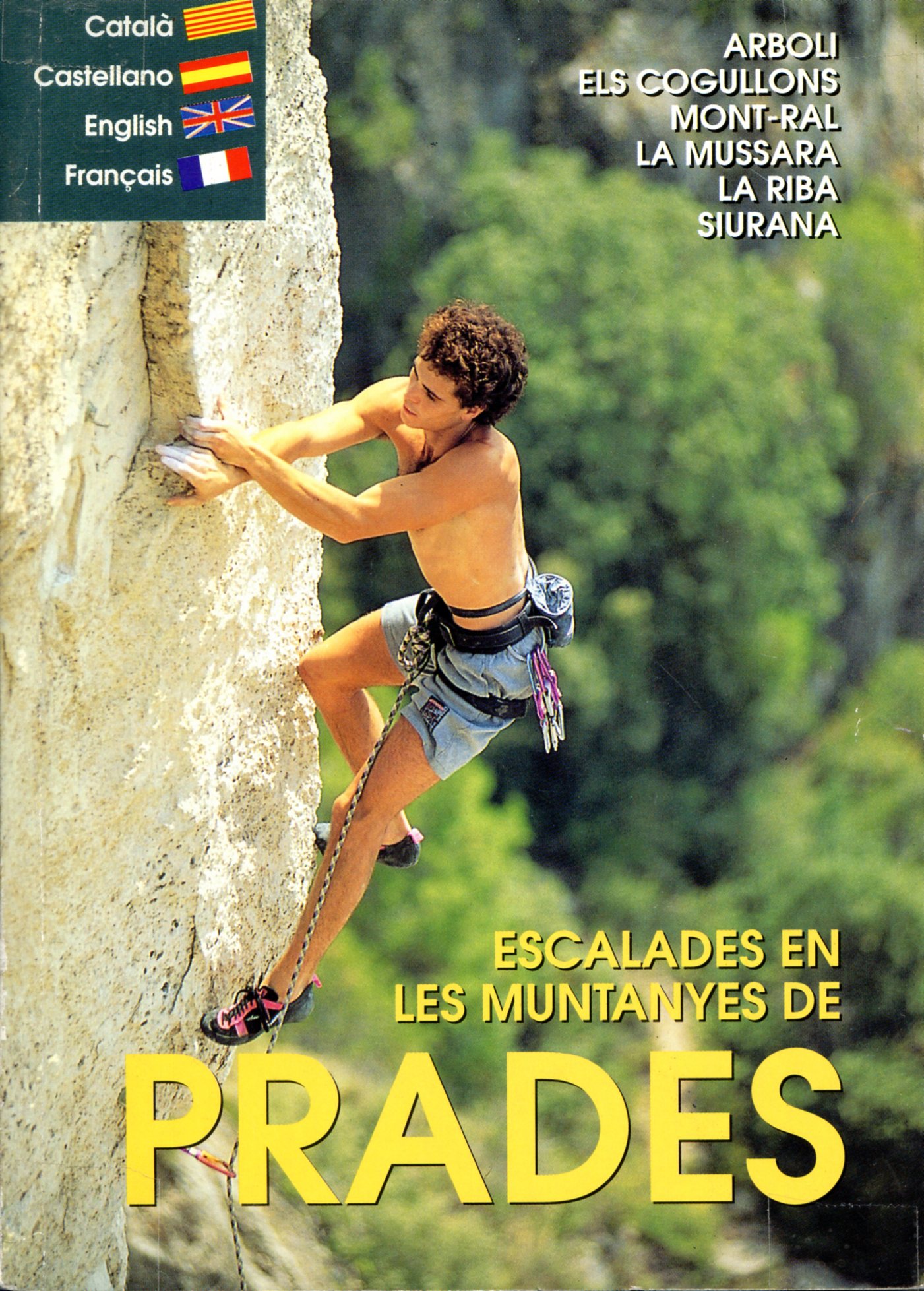 Escalades en les Muntanyes de Prades - Portada