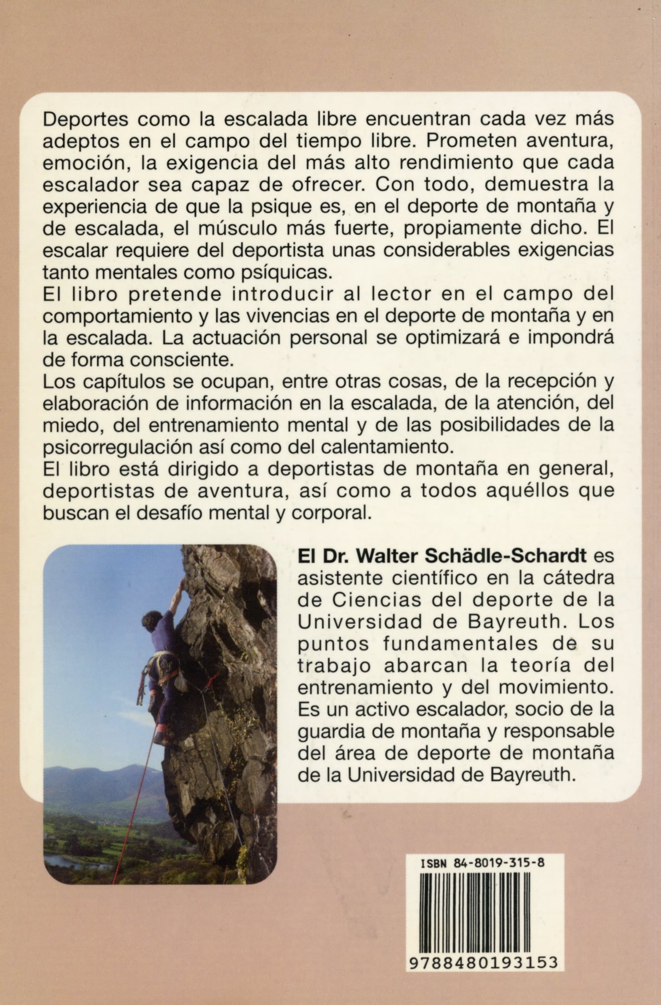 Escalar : Actitud y aventura : (Introducción a los componentes psicológicos de la escalada) - Miniatura 4