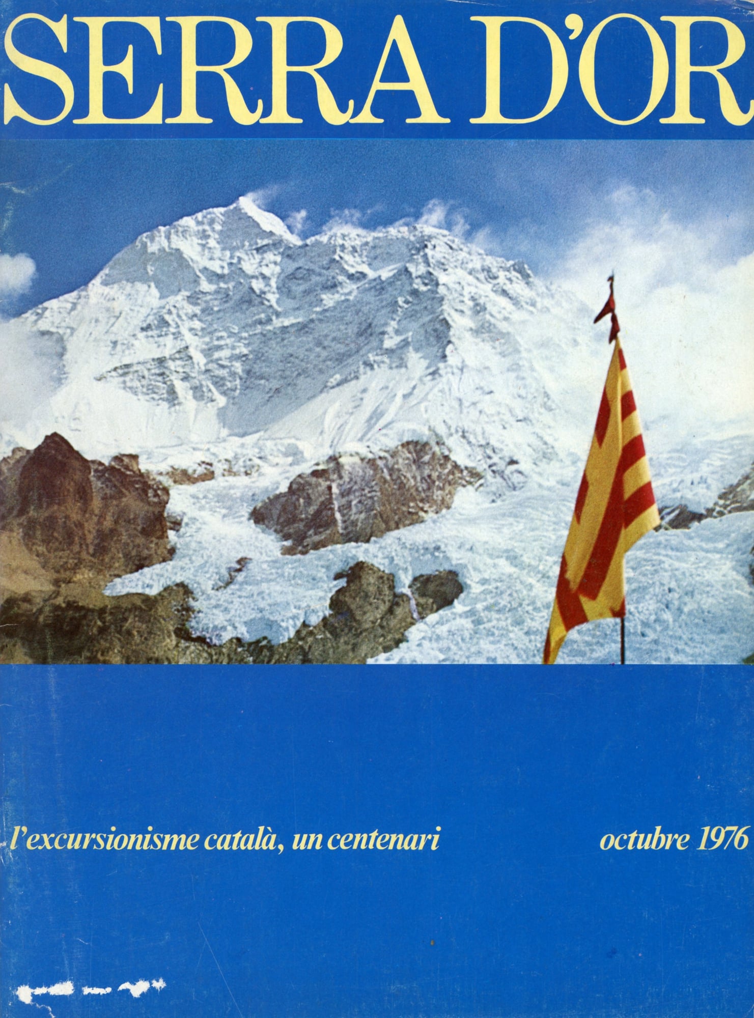 excursionisme català, un centenari, L' - Portada