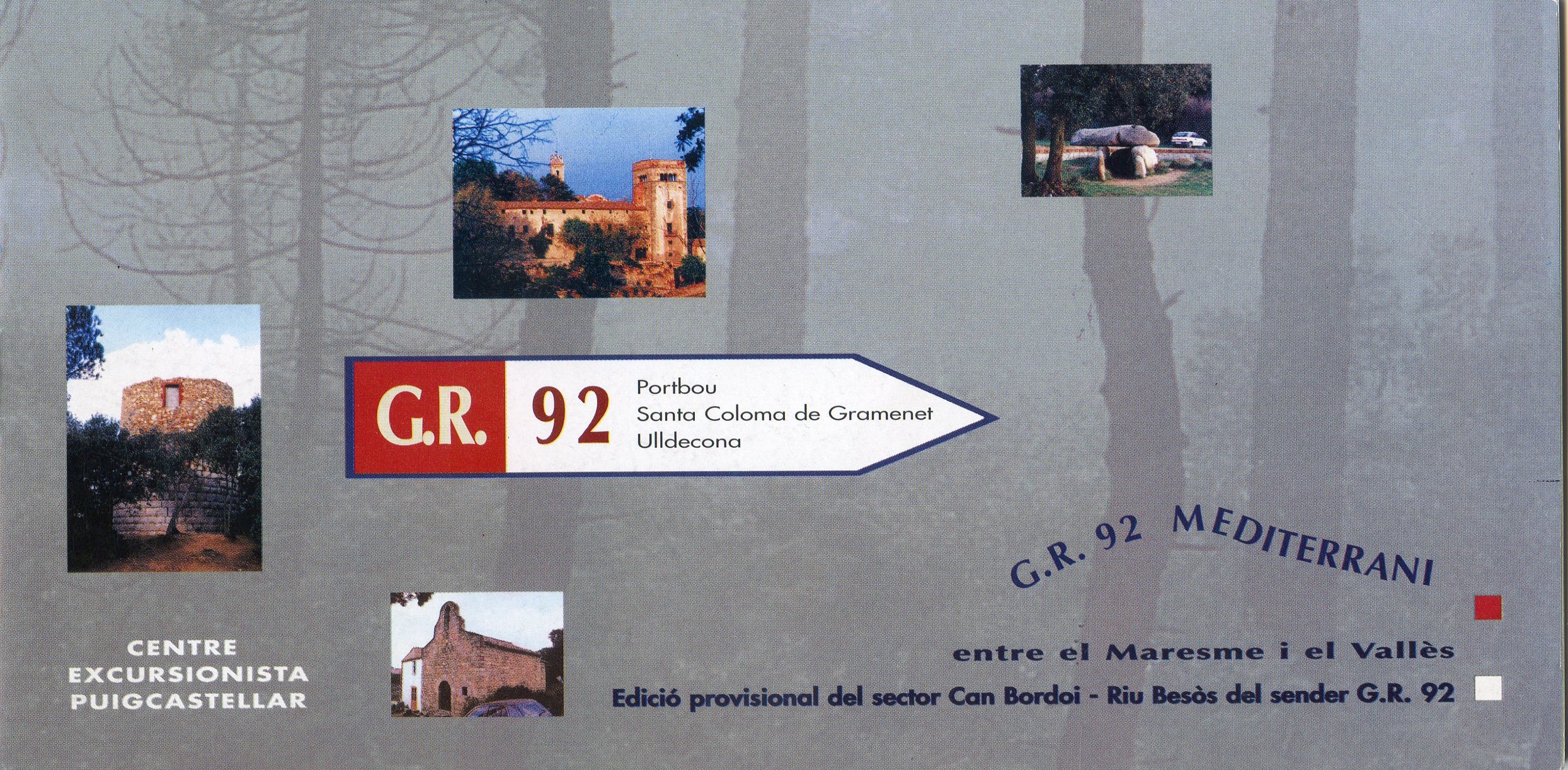 G.R. 92 Mediterrani : entre el Maresme i el Vallès - Portada