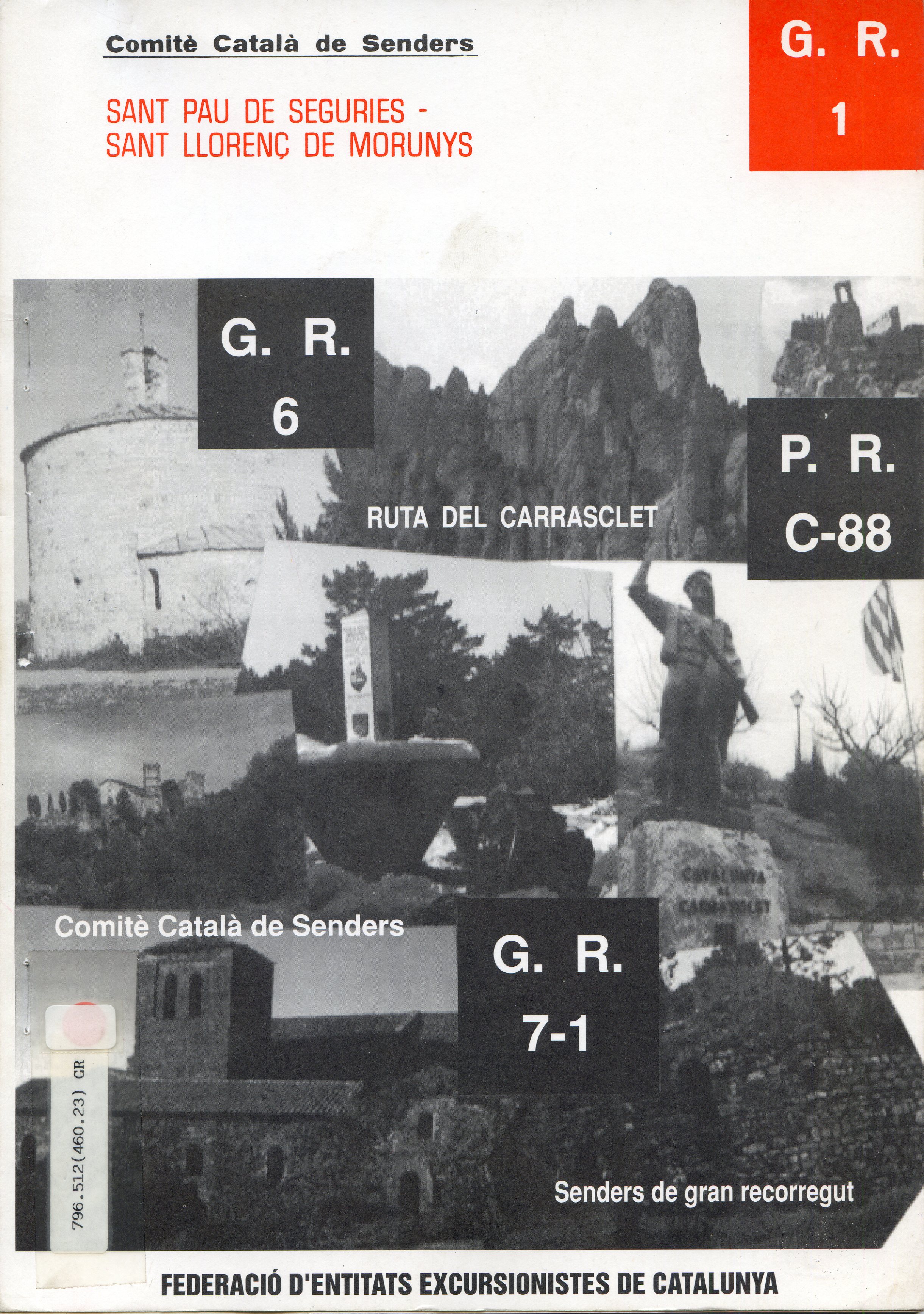 G.R. 1 Sant Pau de Seguries - Sant Llorenç de Morunys - Portada