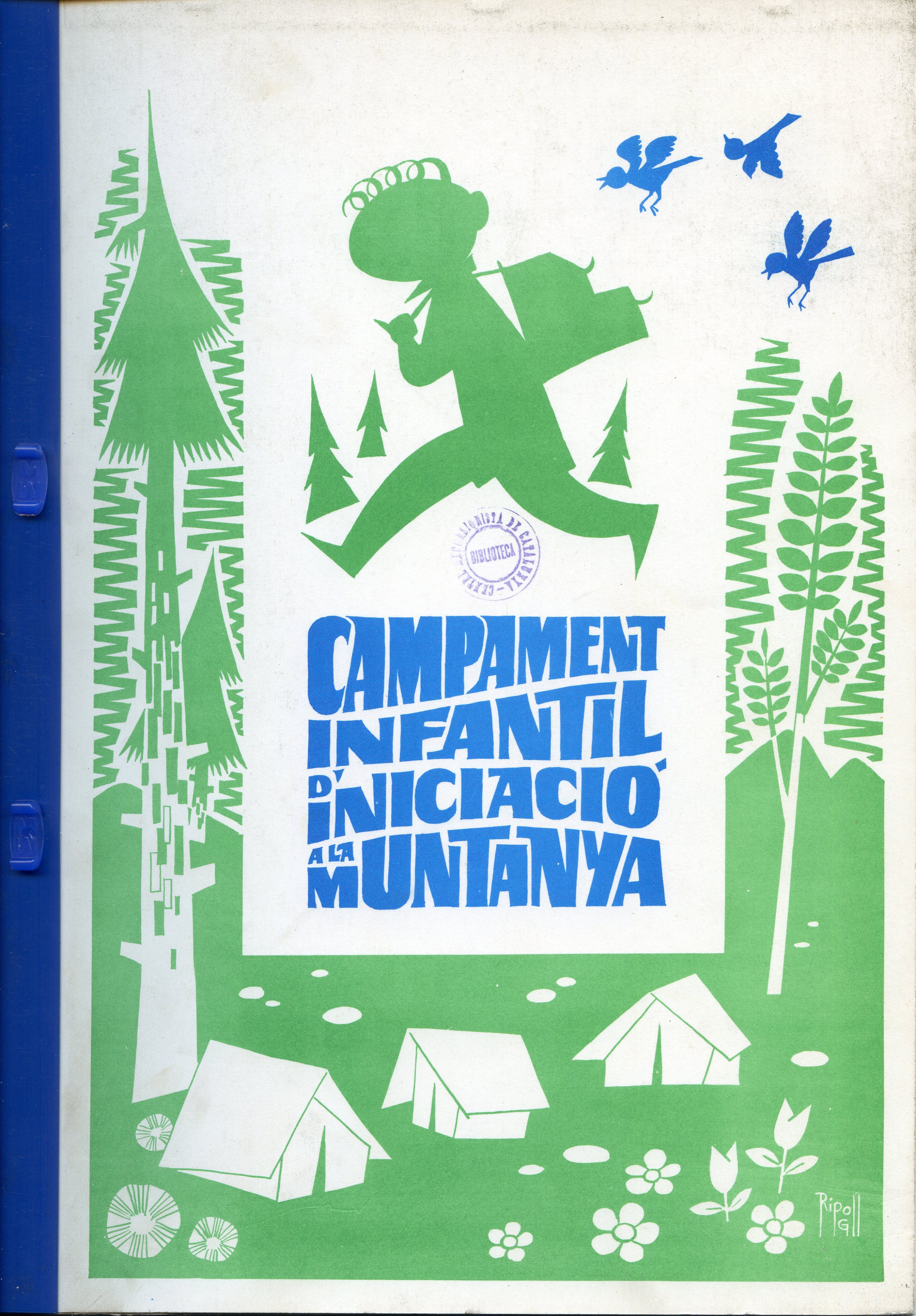 2on Campament infantil d'iniciació a la muntanya : Dies: del 15 al 24 d'agost 1969 - Portada