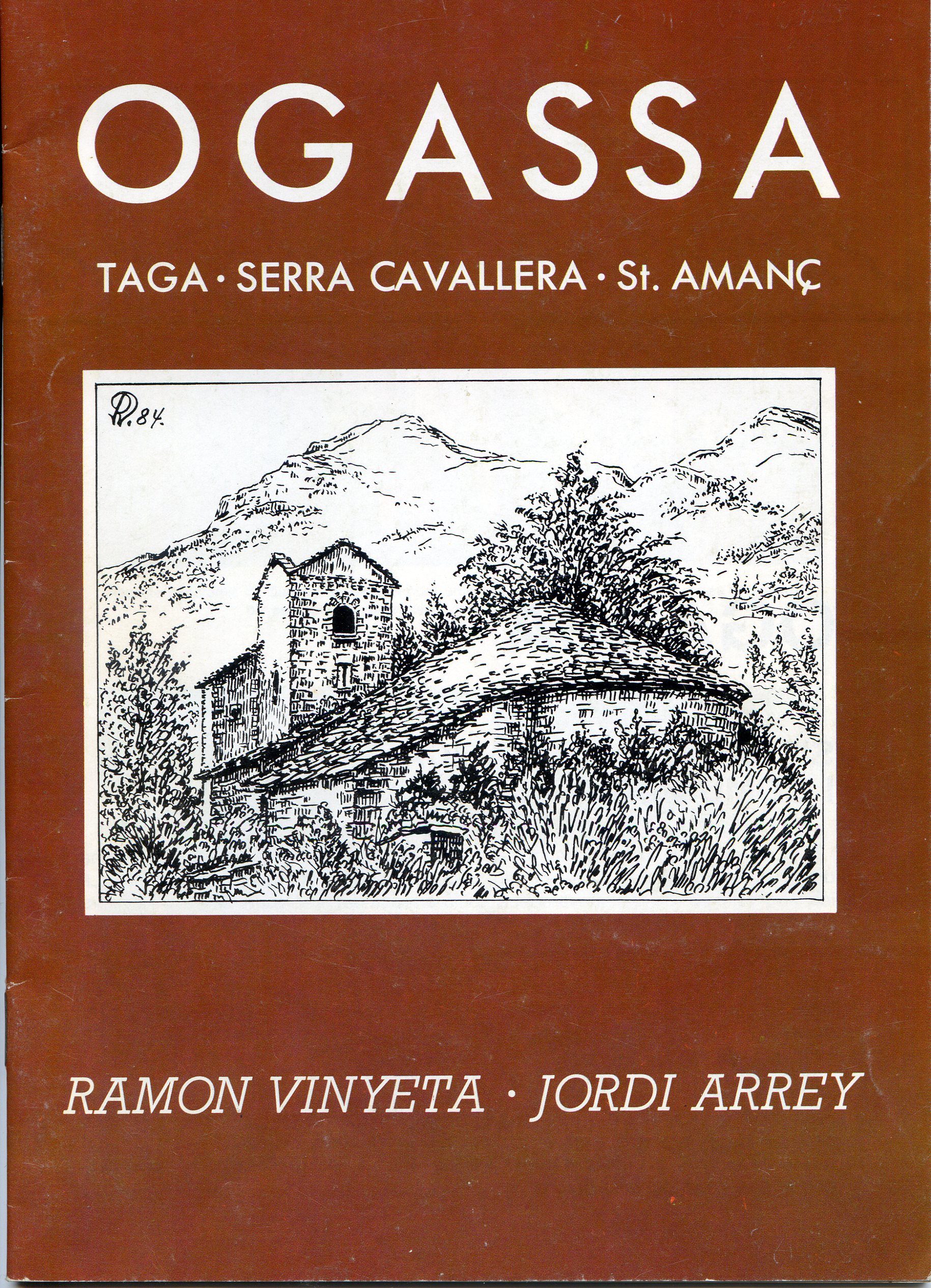 Ogassa : Taga·Serra Cavallera·St.Amanç - Portada