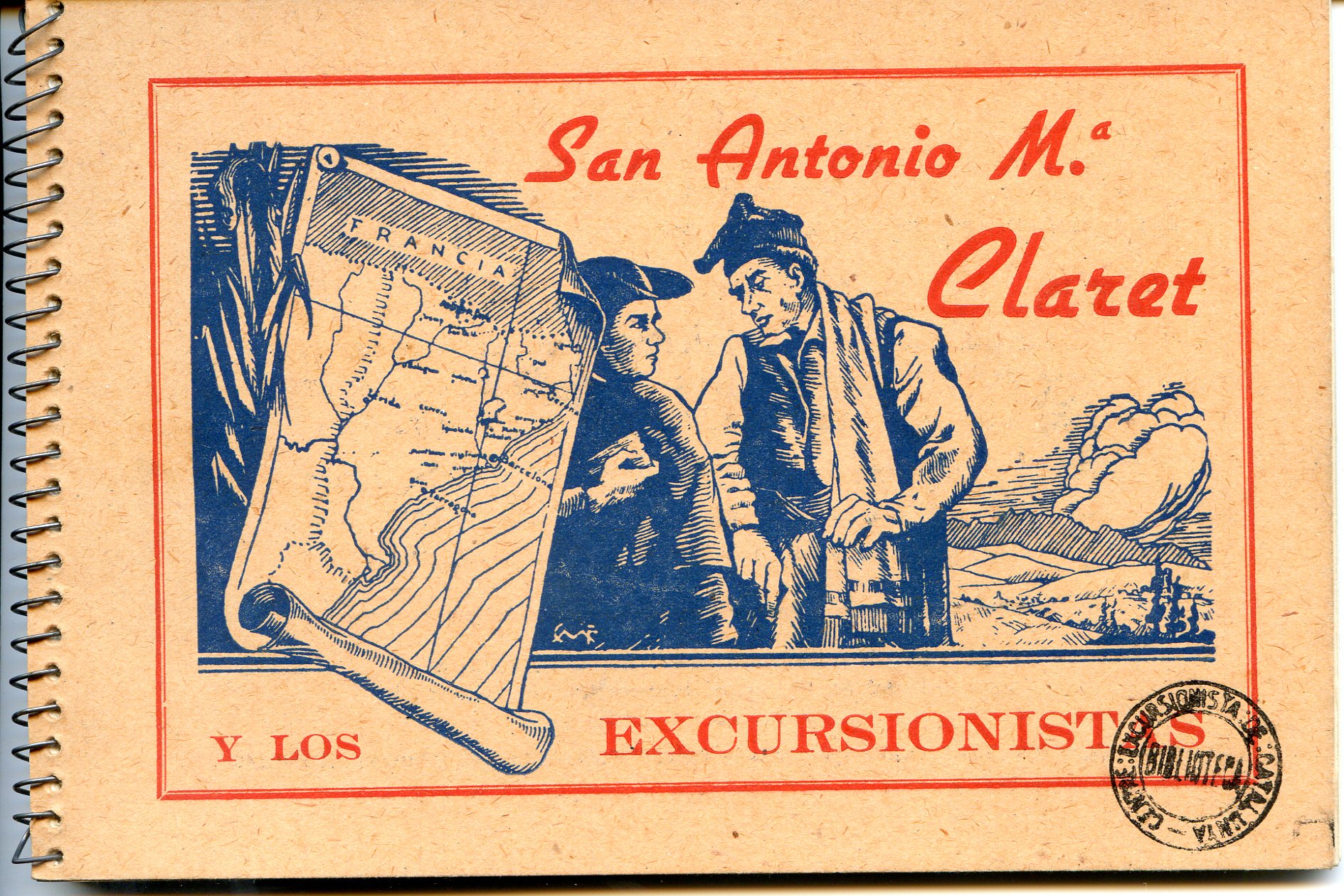 San Antonio Mª Claret y los excursionistas - Portada