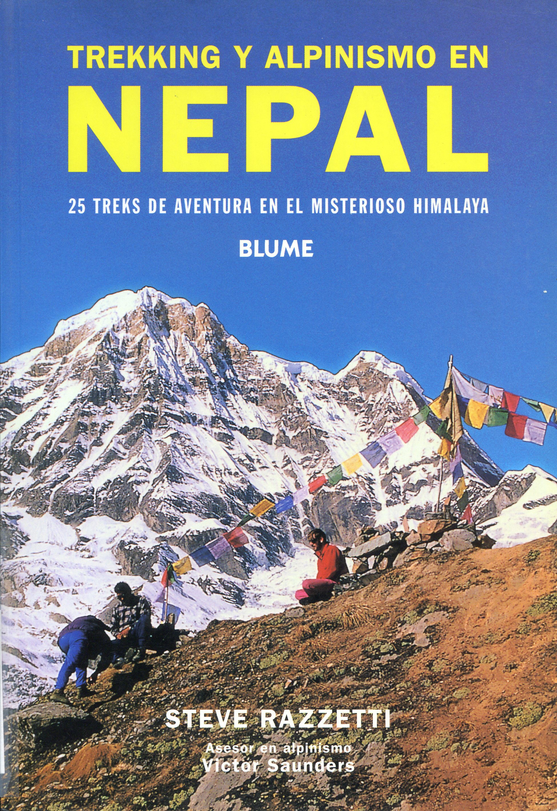 Trekking y alpinismo en Nepal : 25 treks de aventura en el misterioso Himalaya - Portada