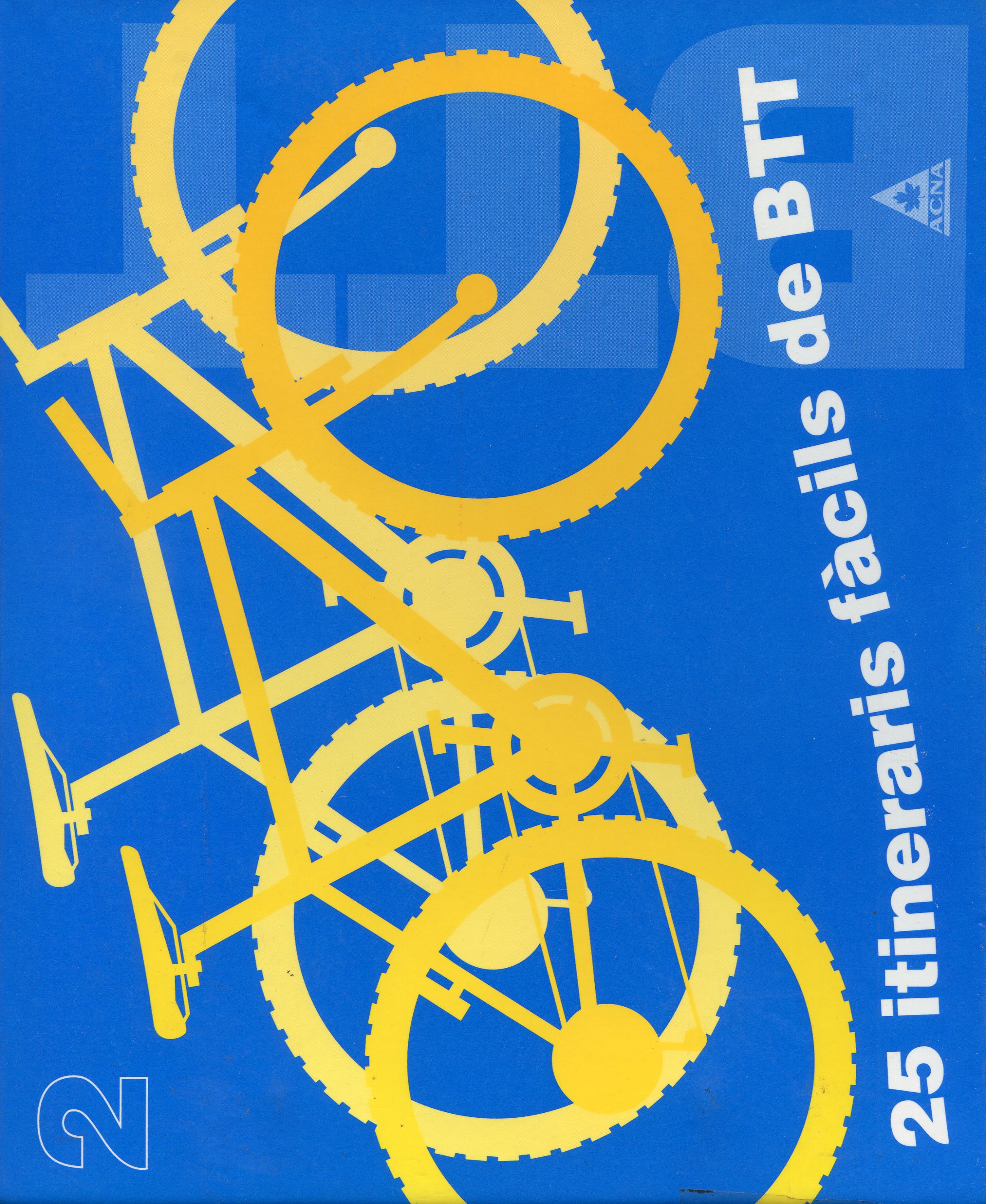 25 itineraris fàcils de BTT 2 - Portada
