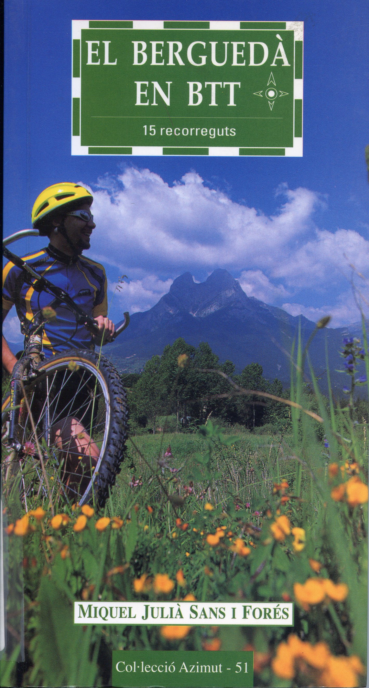 Berguedà en BTT, El :  15 recorreguts - Portada