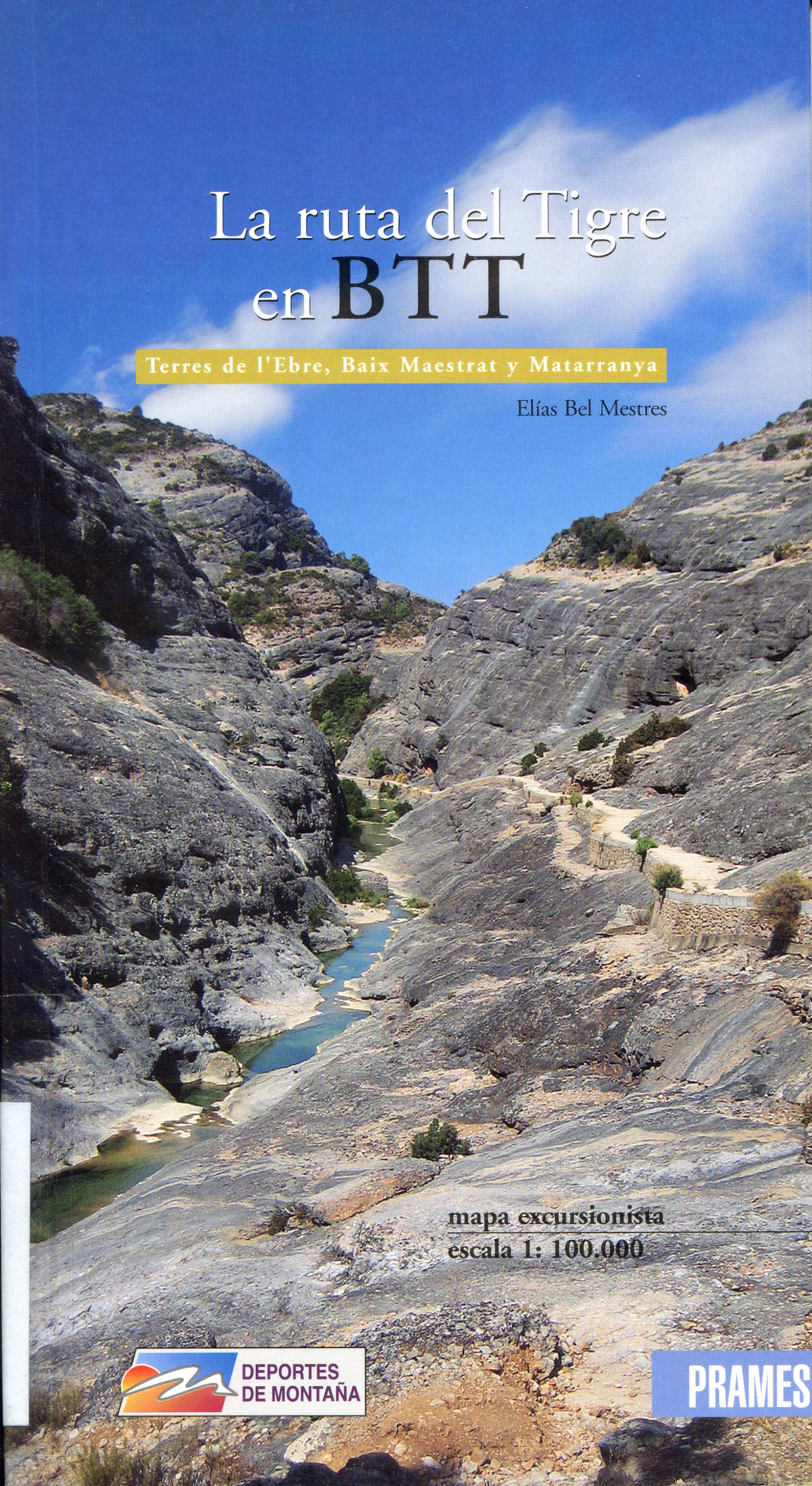 ruta del Tigre en BTT, La : Terres de l'Ebre, Baix Maestrat y Matarranya - Portada