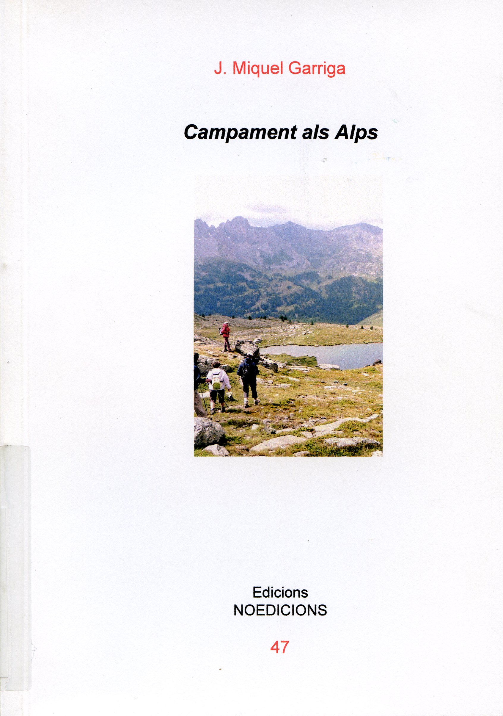 Campament als Alps : Agost de l'any 2000 - Portada