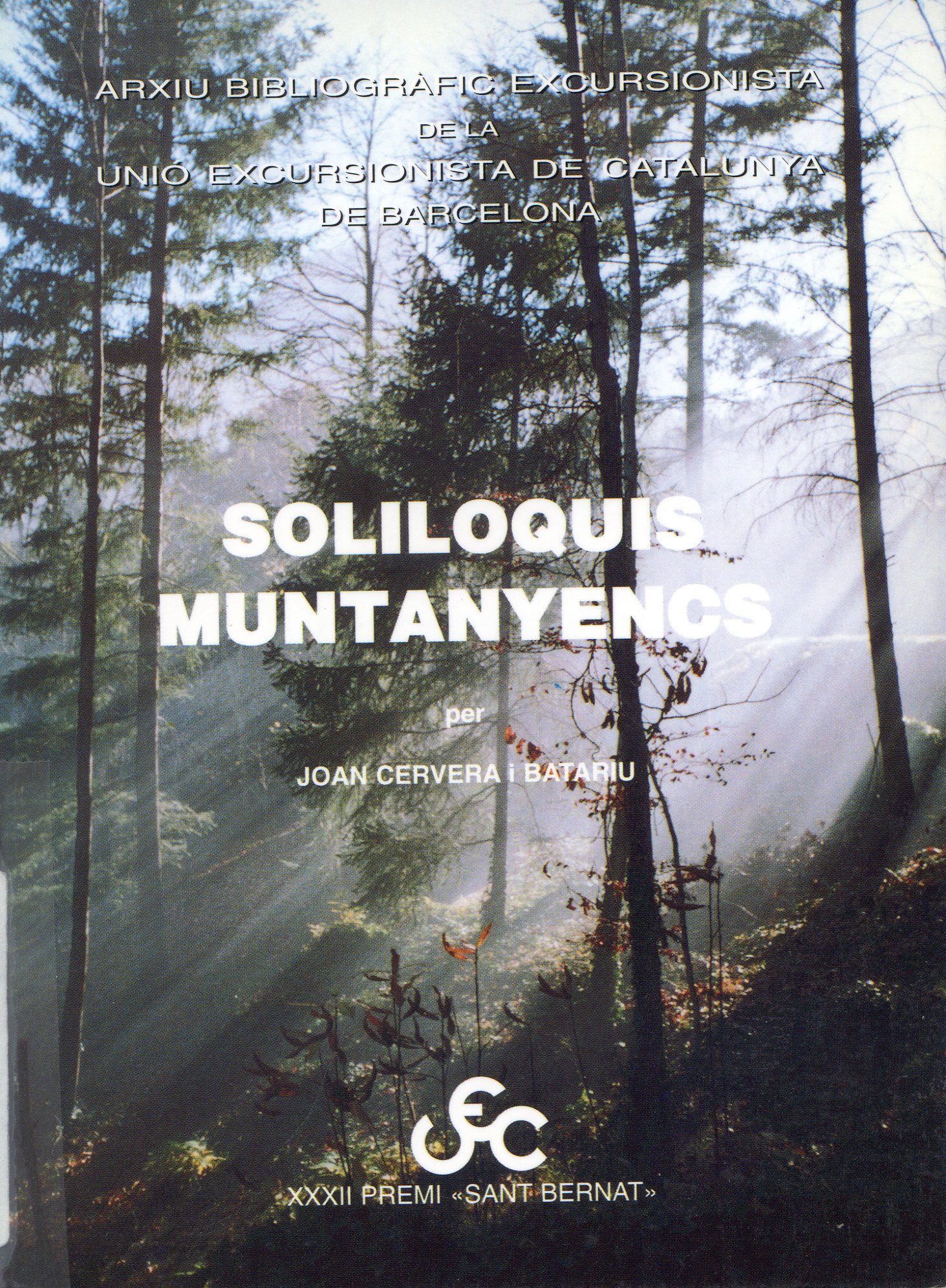 Soliloquis Muntanyencs - Portada