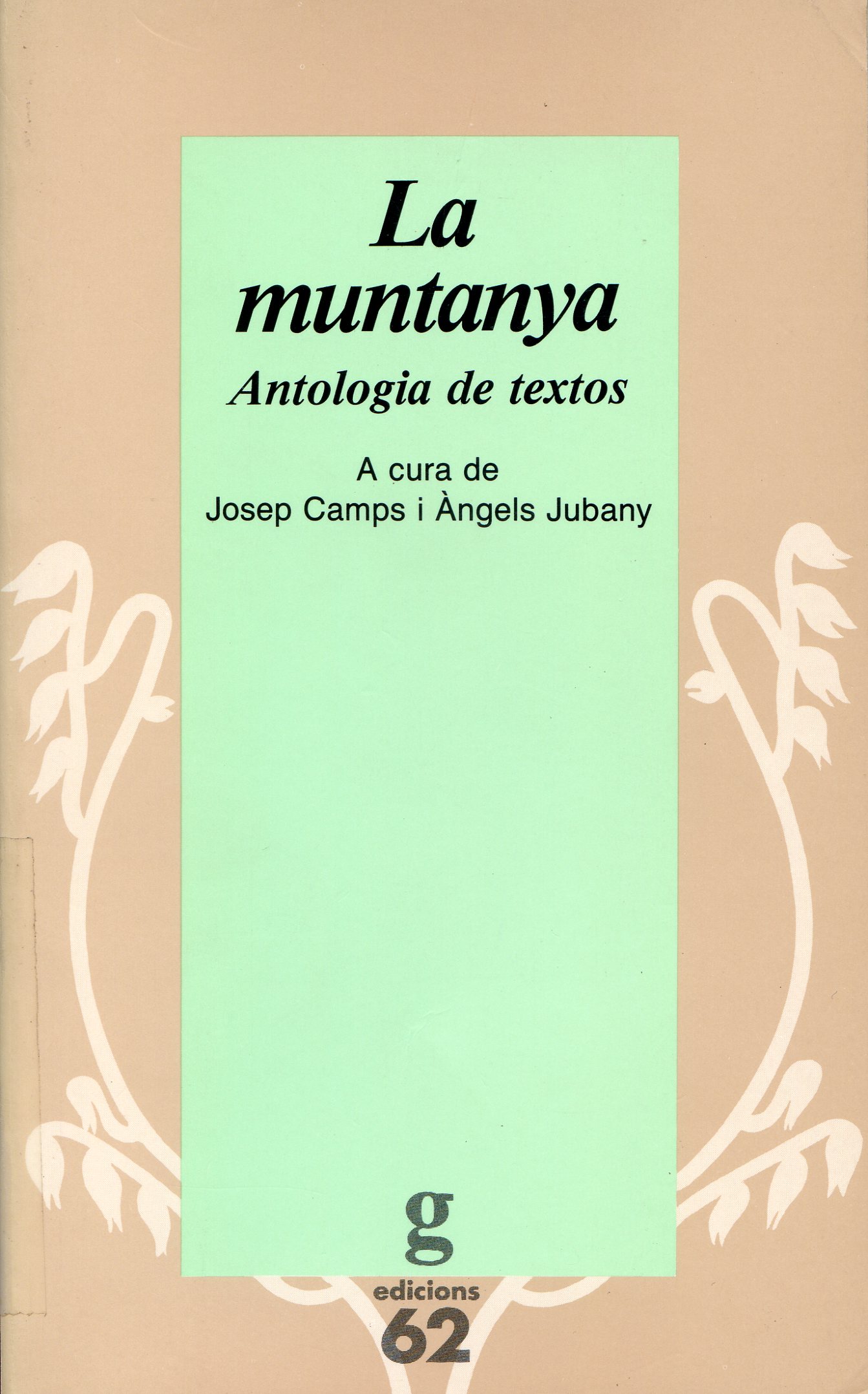 muntanya, La : Antologia de textos - Portada