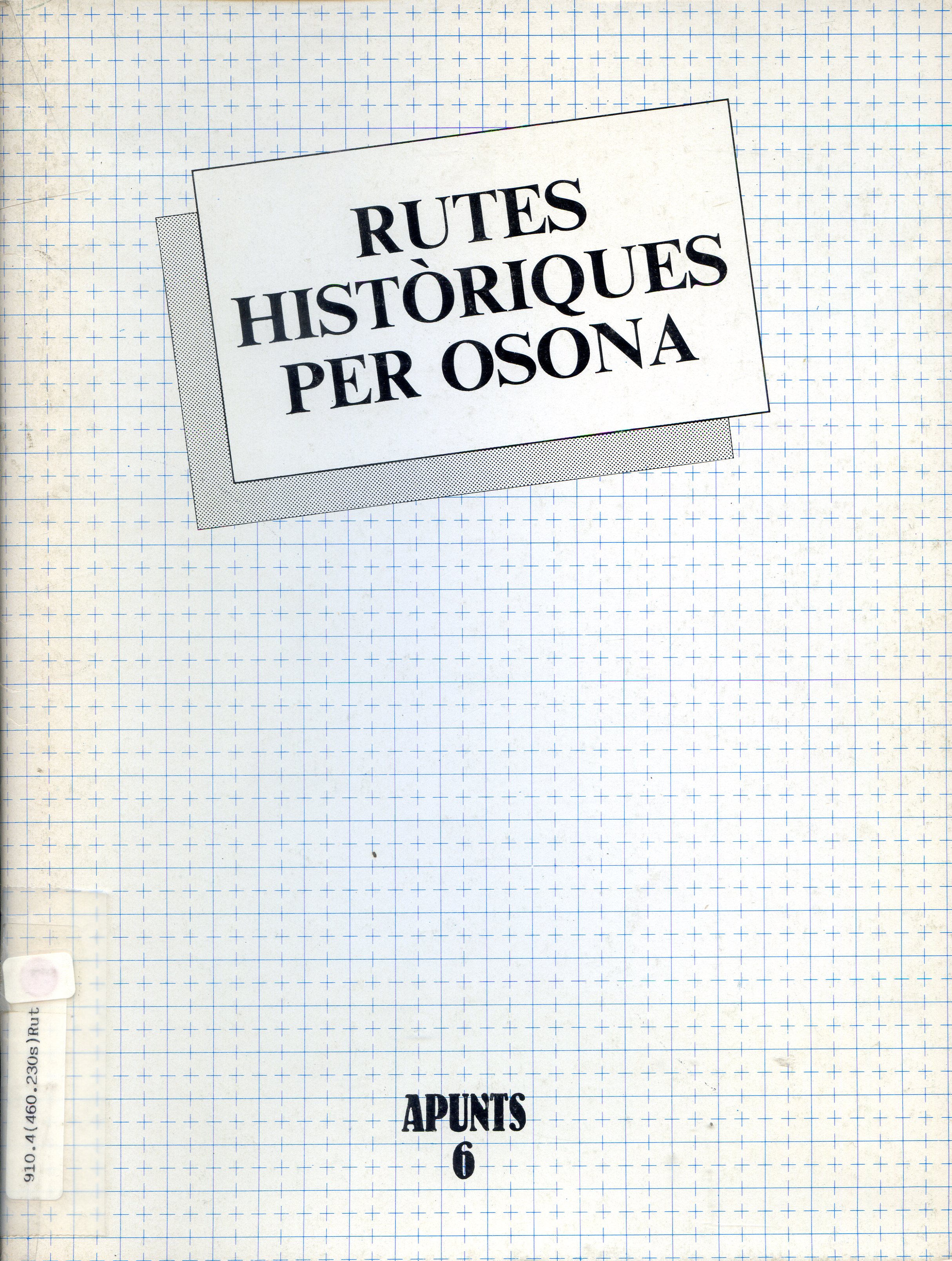 Rutes històriques per Osona - Portada