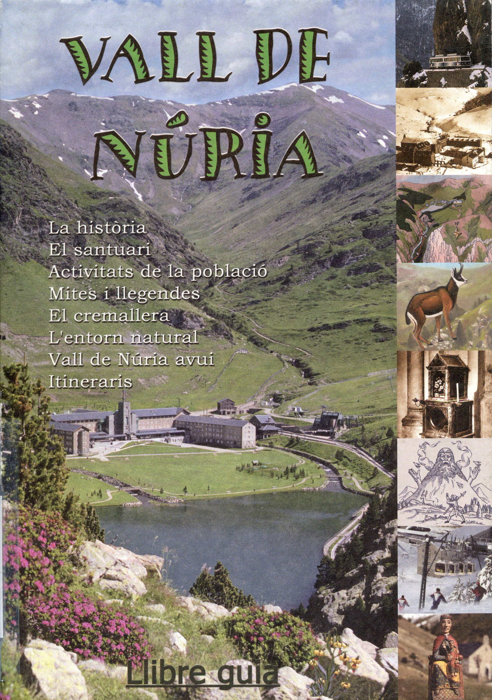 Vall de Núria : Llibre guia - Portada