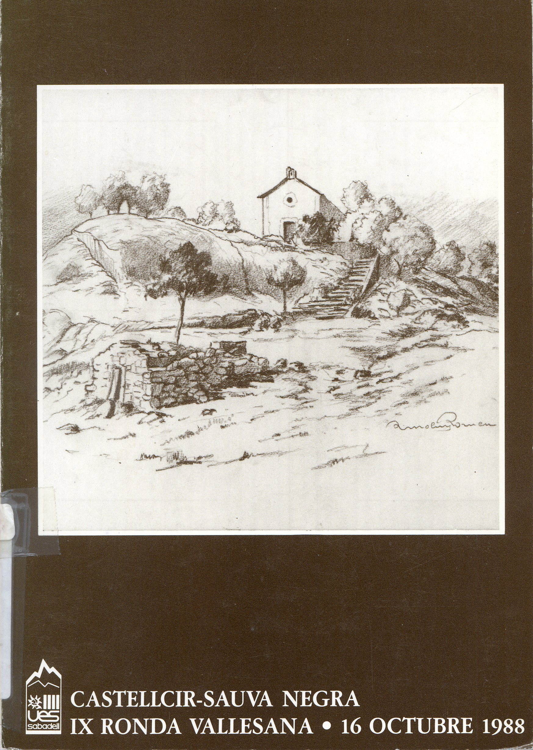 IX Ronda Vallesana : Castellcir - Sauva Negra : 16 d'octubre de 1988 - Portada