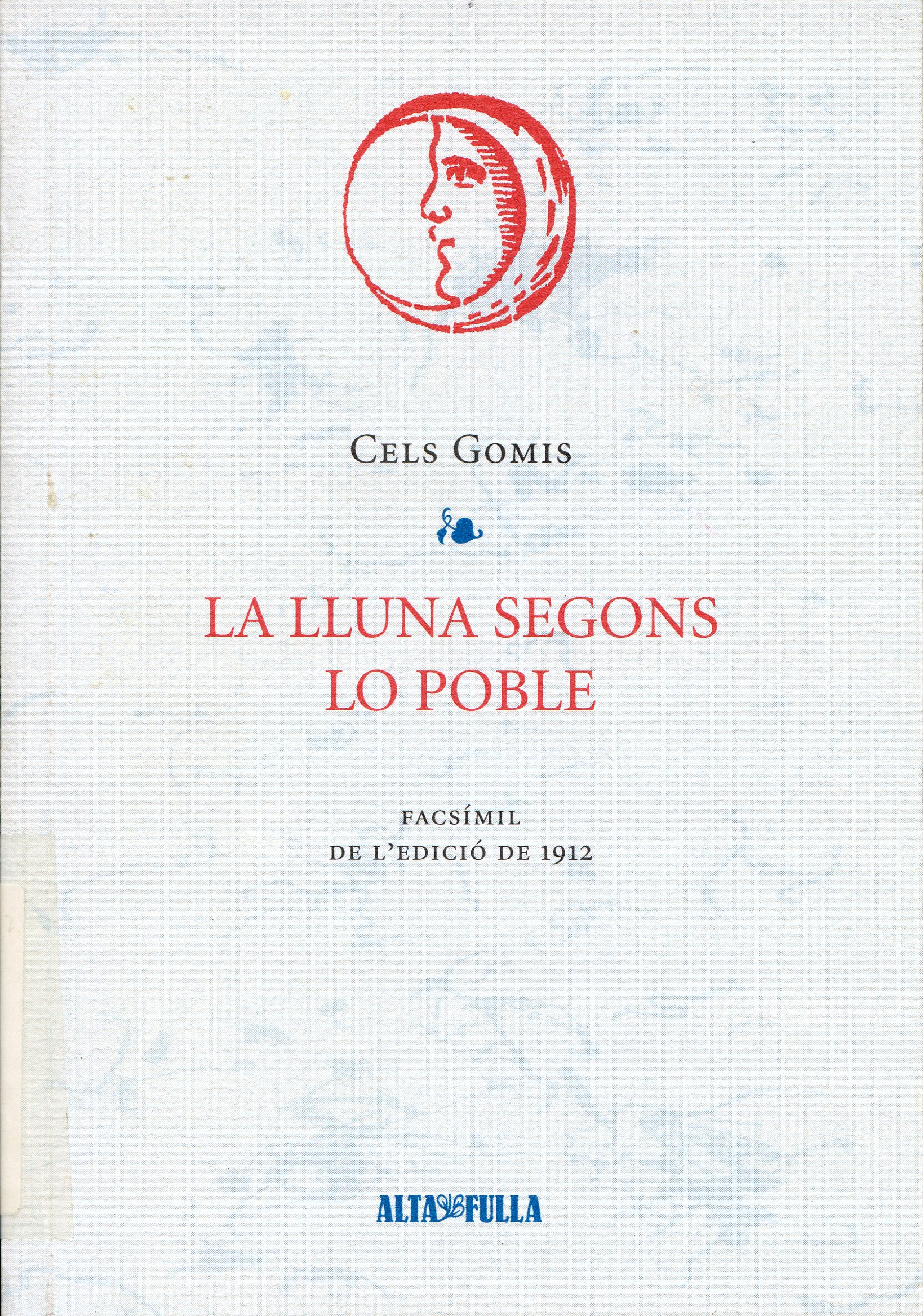 Lluna segons lo poble - Portada