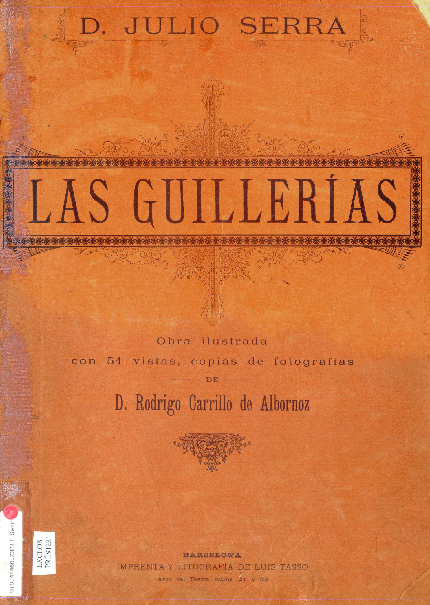 Guillerías, Las - Portada