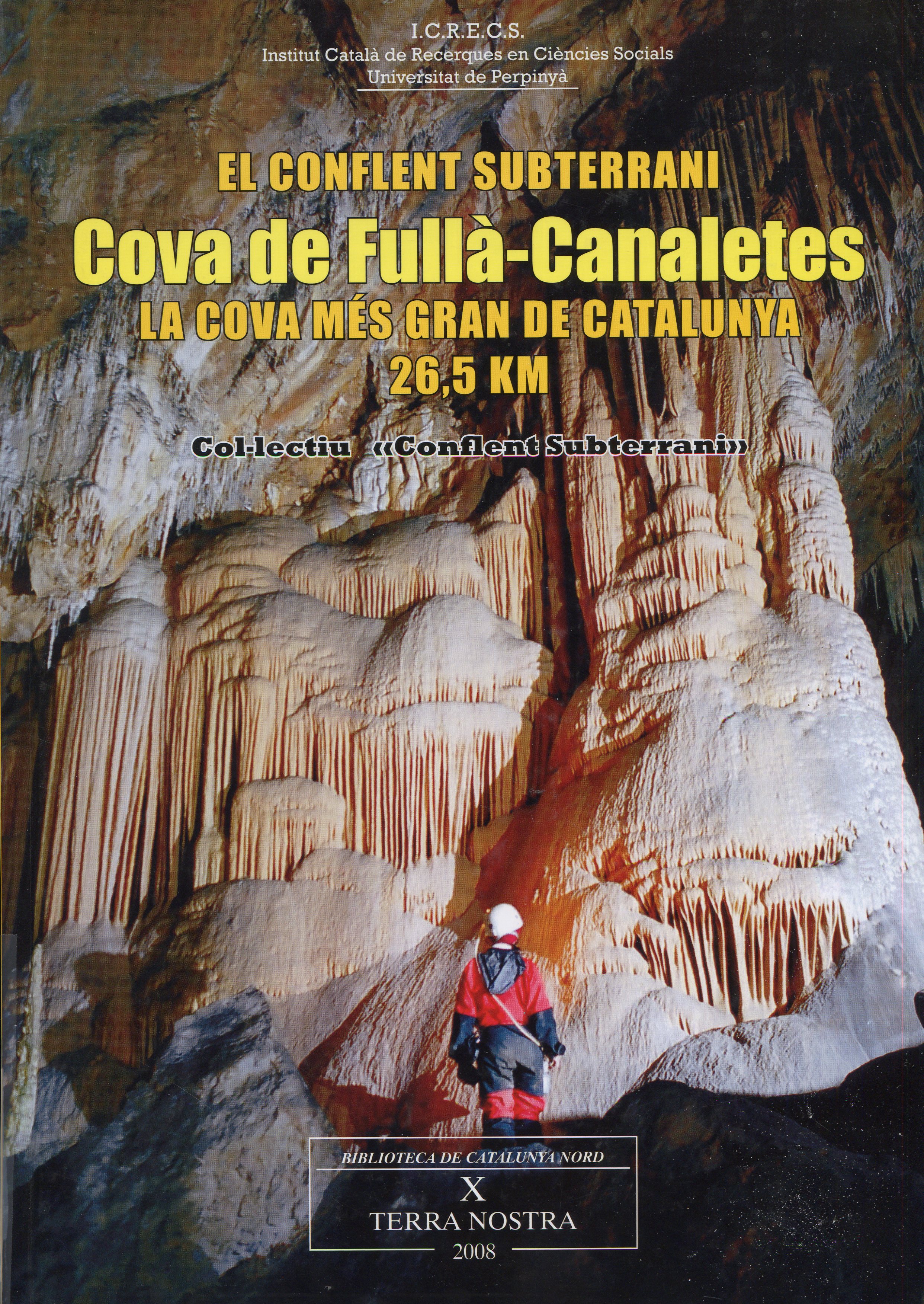 Conflent subterrani, El : Cova de Fullà-Canaletes - Portada