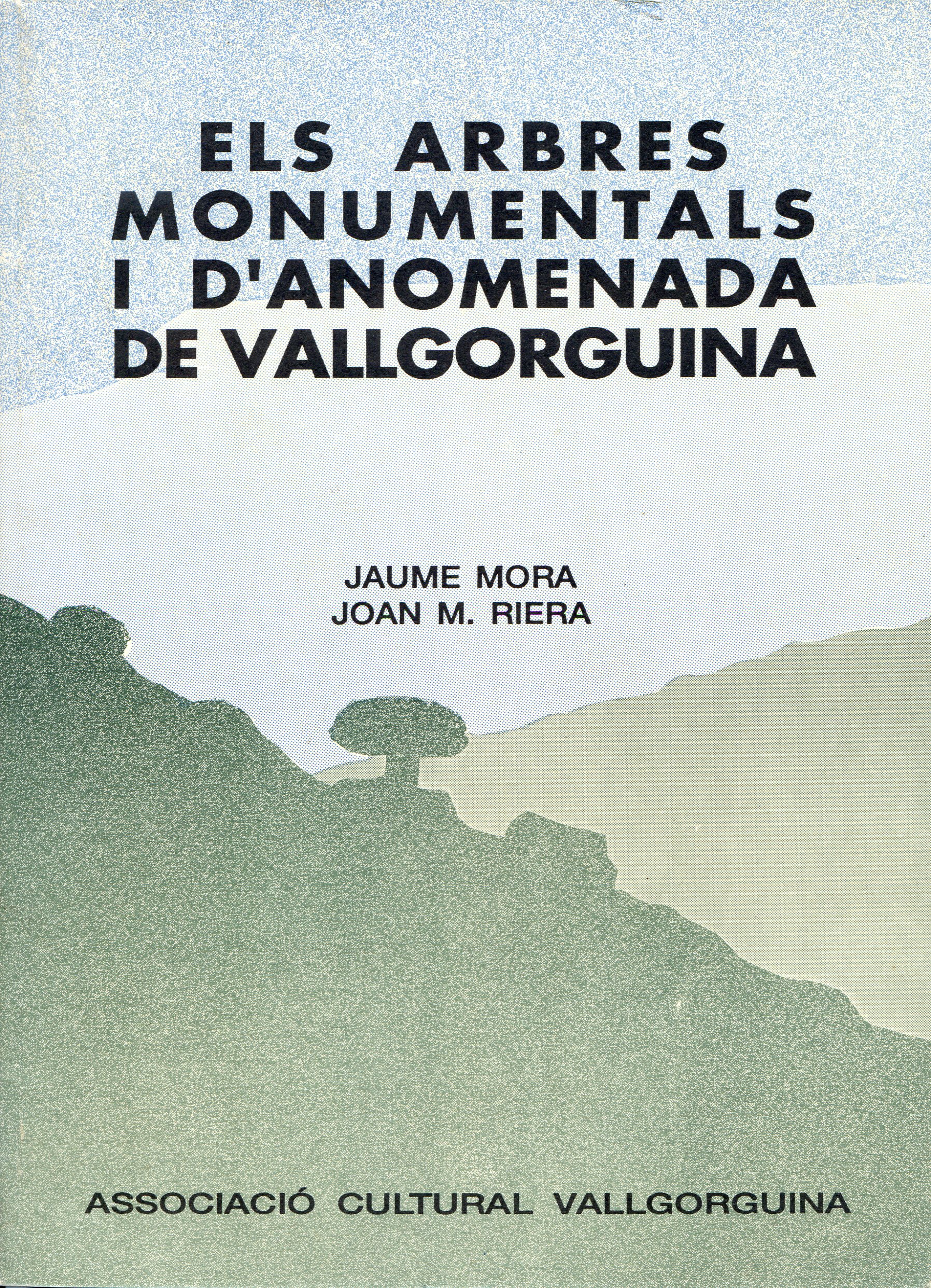 arbres monumentals i d'anomenada de Vallgorguina, Els - Portada