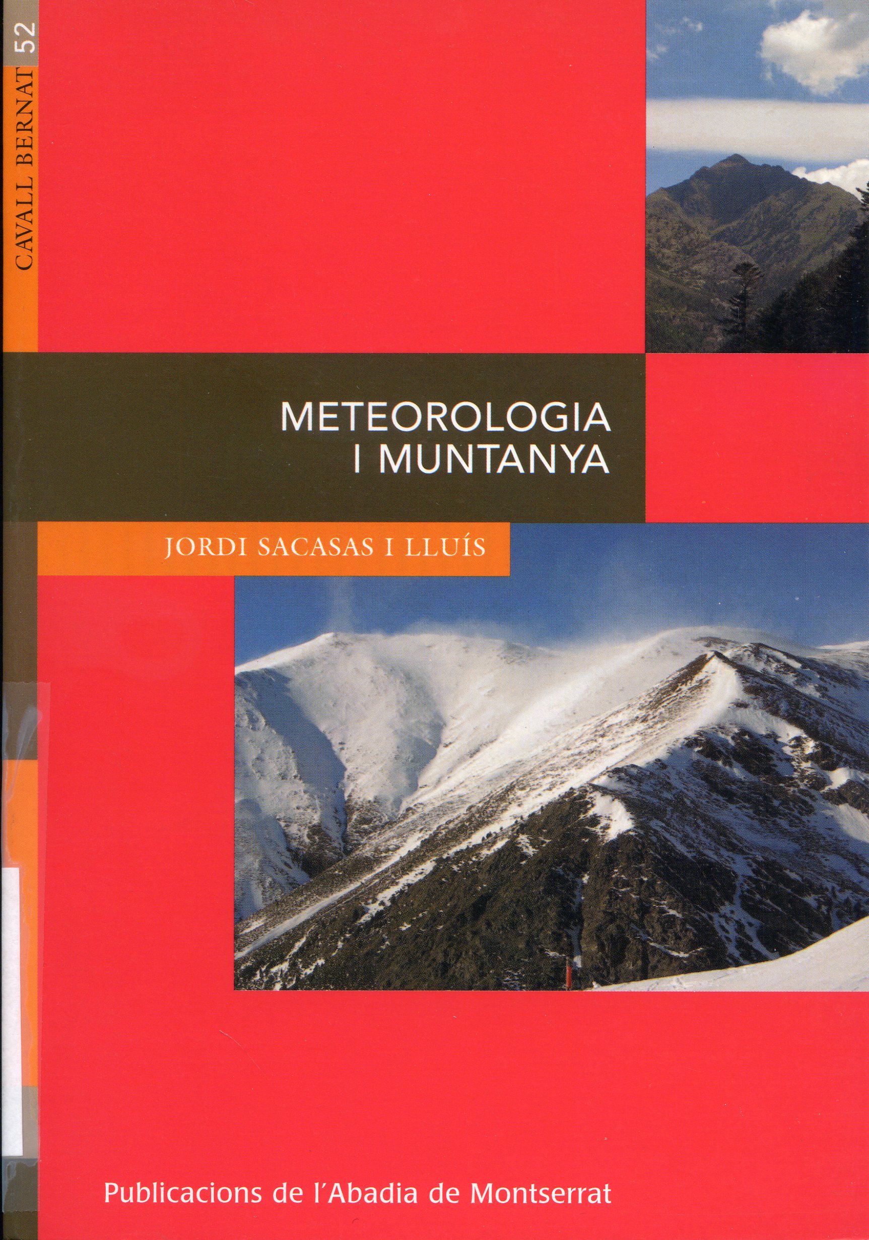Meteorologia i muntanya - Portada