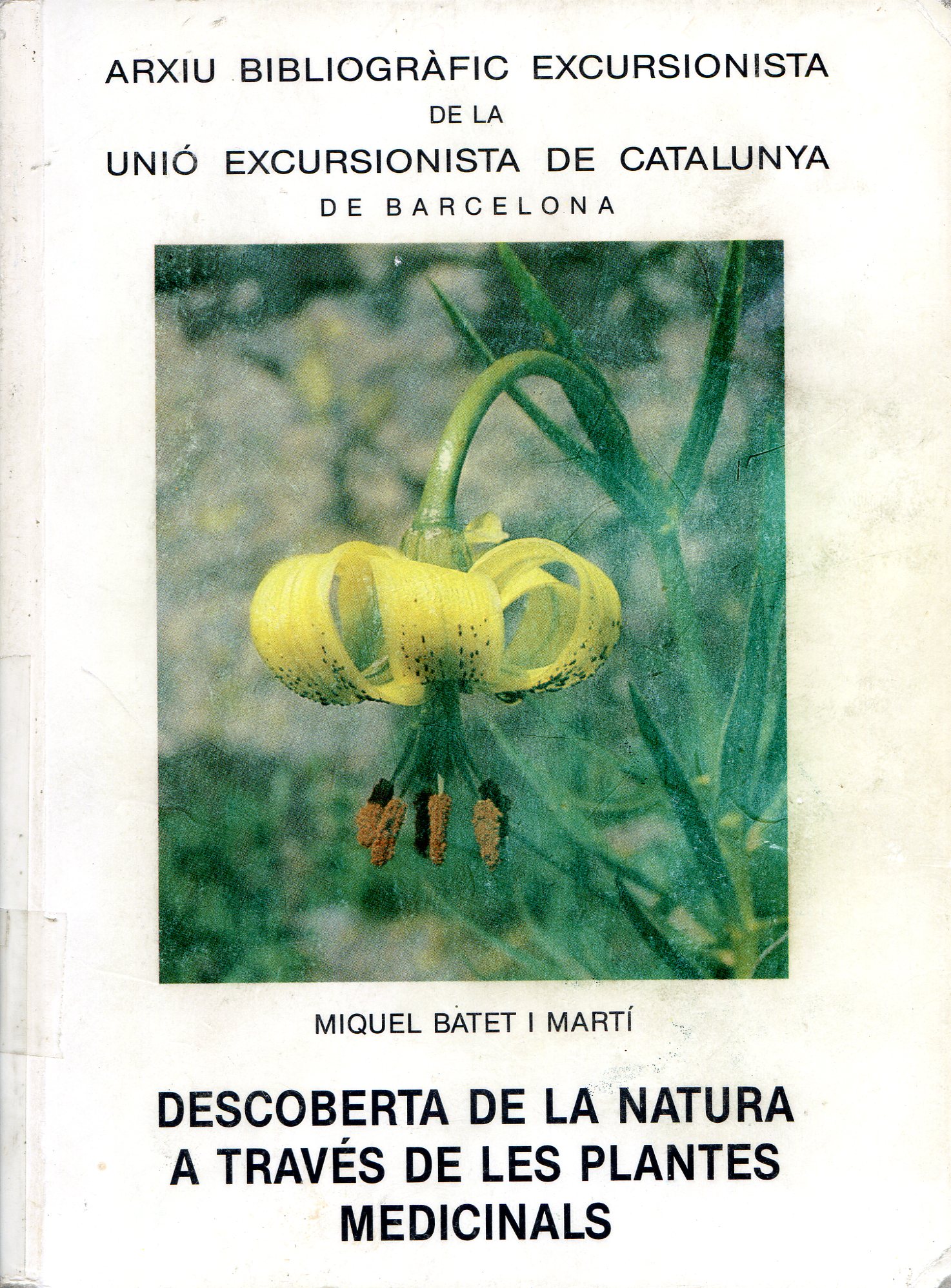 Descoberta de la natura a través de les plantes medicinals - Portada