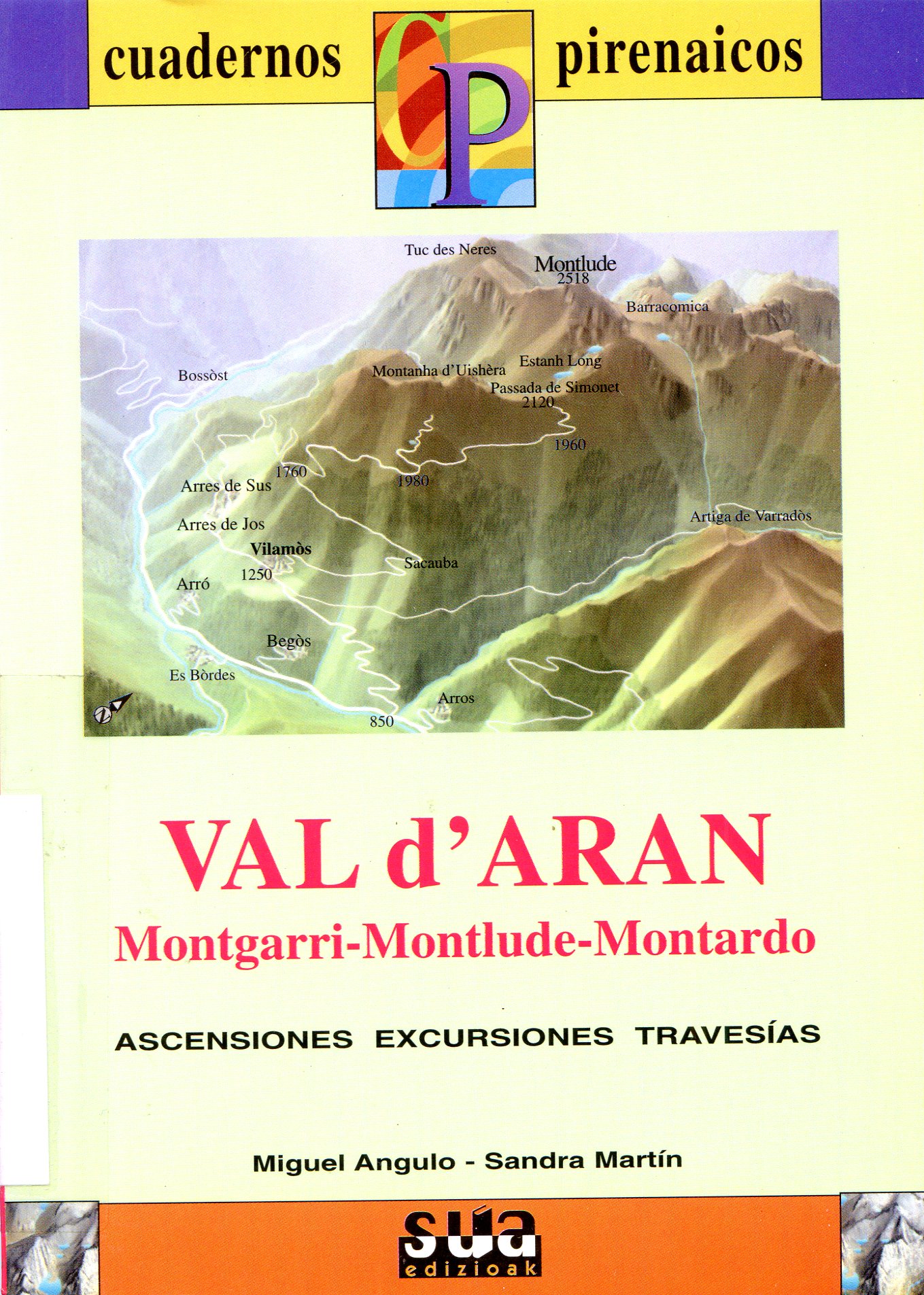Val d'Aran: Montgarri-Montlude-Montardo. Ascensions  Excursions  Travesses - Portada