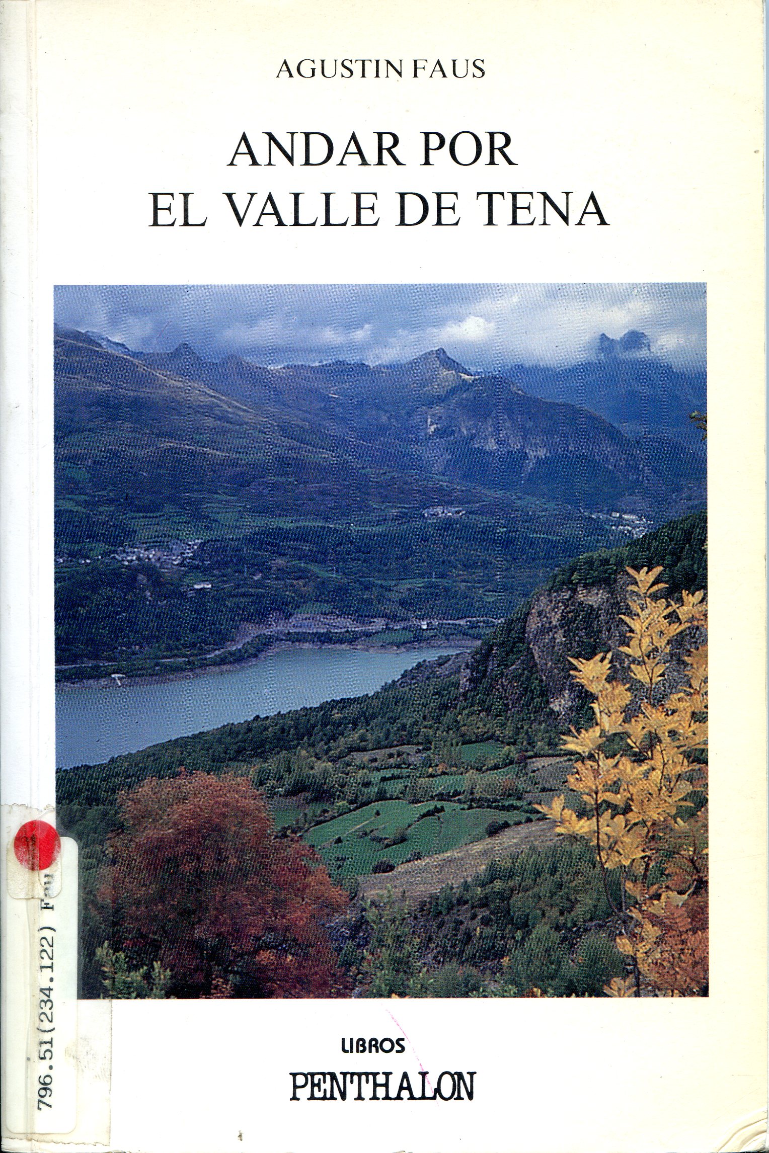 Andar por el valle de Tena - Portada