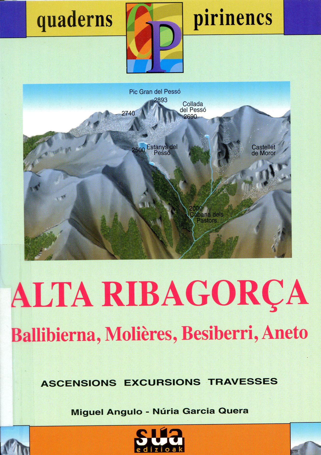 Alta Ribagorça : Ballibierna, Molières, Besiberri, Aneto : Ascensions  Excursions  Travesses - Portada