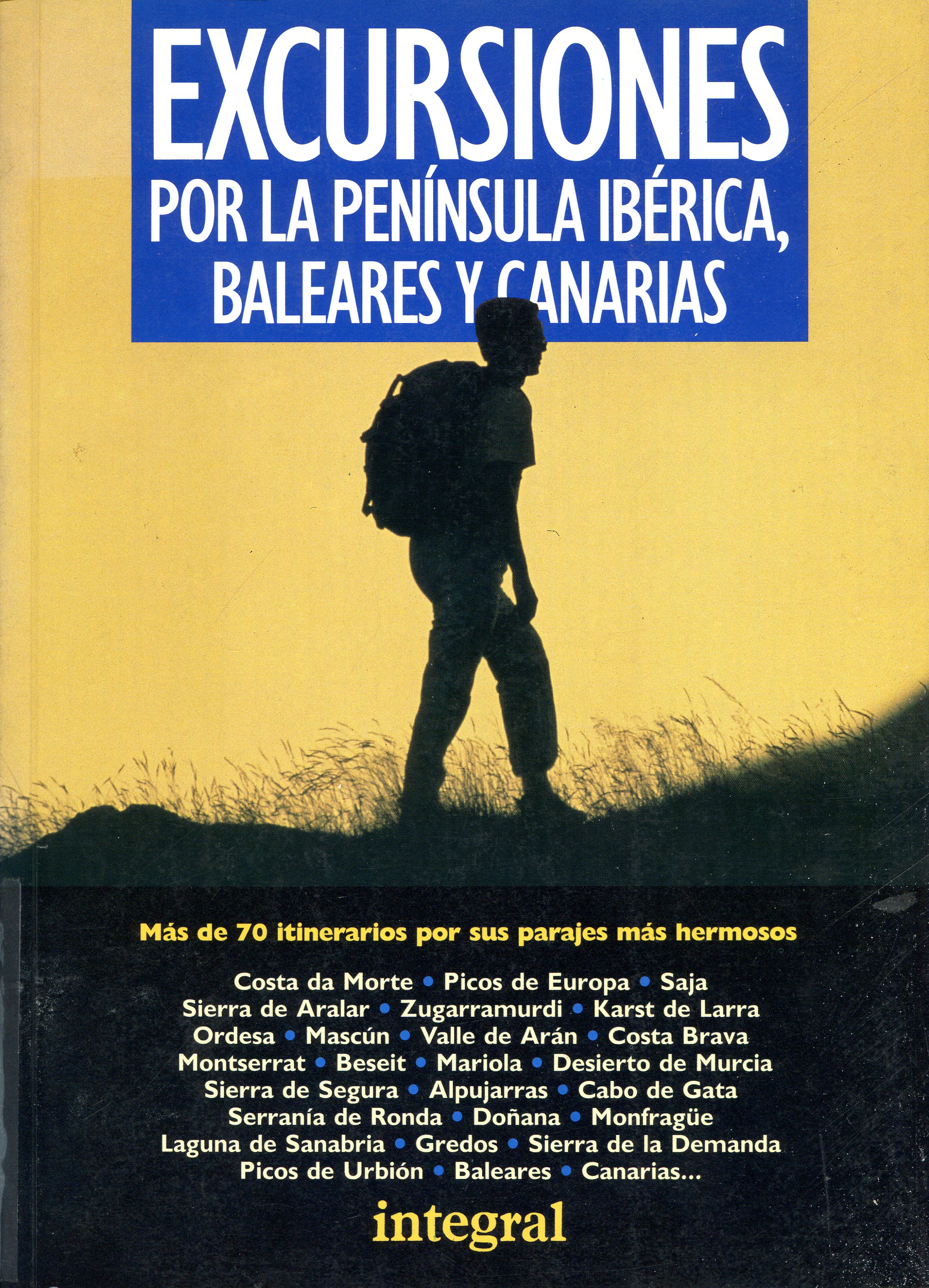 Excursiones por la Península Ibérica, Baleares y Canarias - Portada