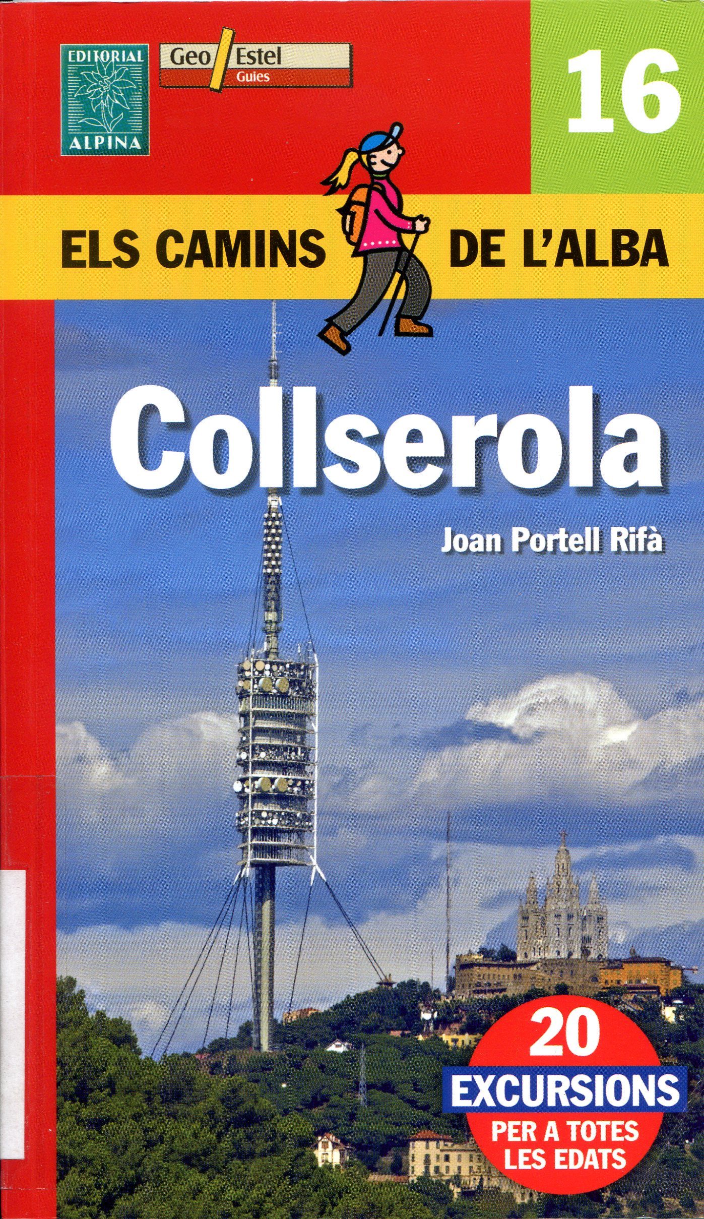Collserola : 20 excursions per a totes les edats - Portada