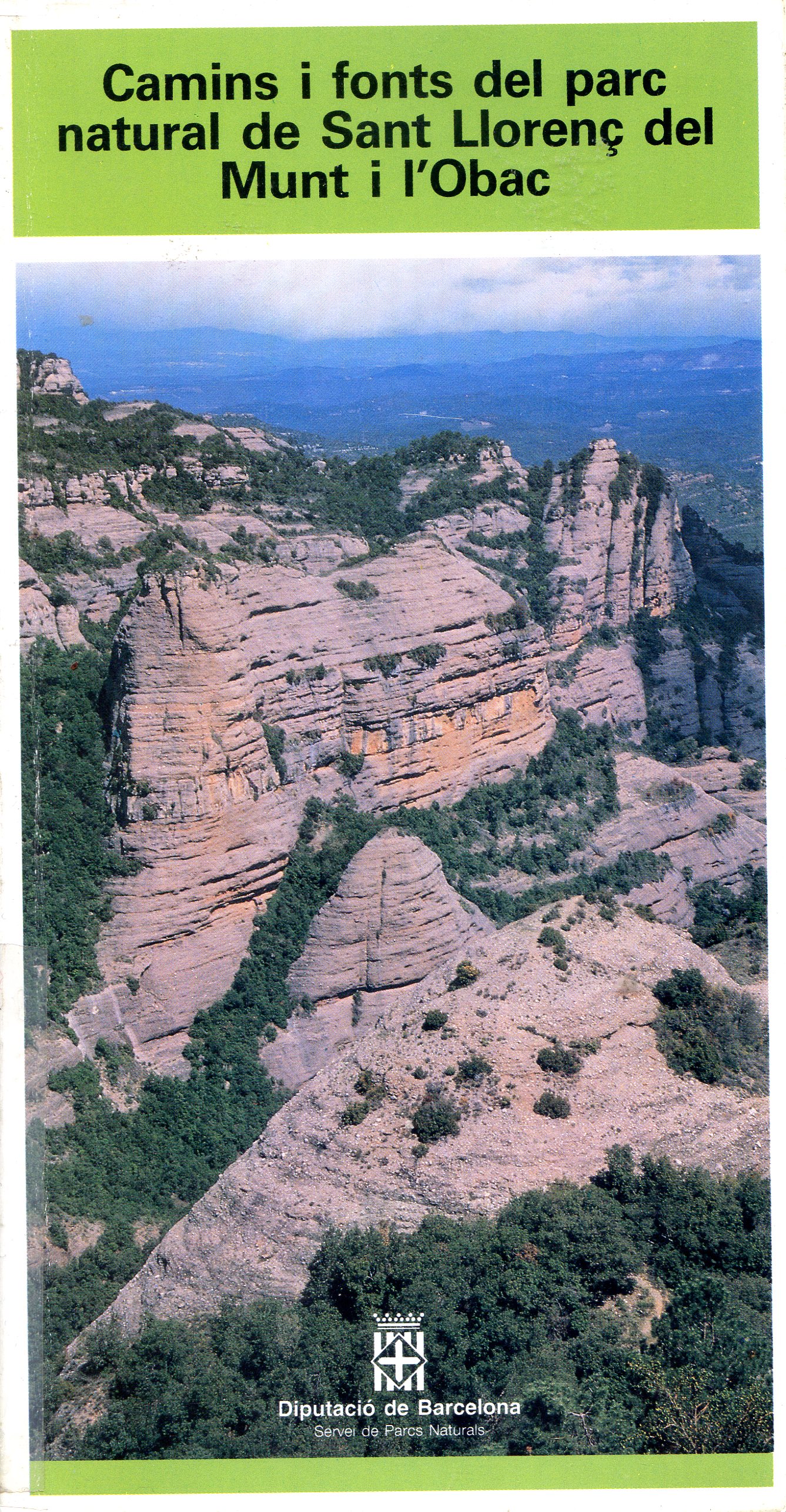 Camins i fonts del parc natural de Sant Llorenç del Munt i L'Obac - Portada