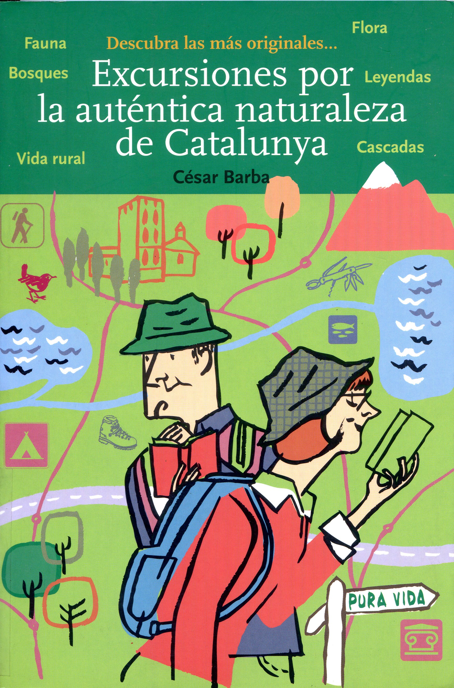 Descubra las más originales... Excursiones por la auténtica naturaleza de Catalunya - Portada