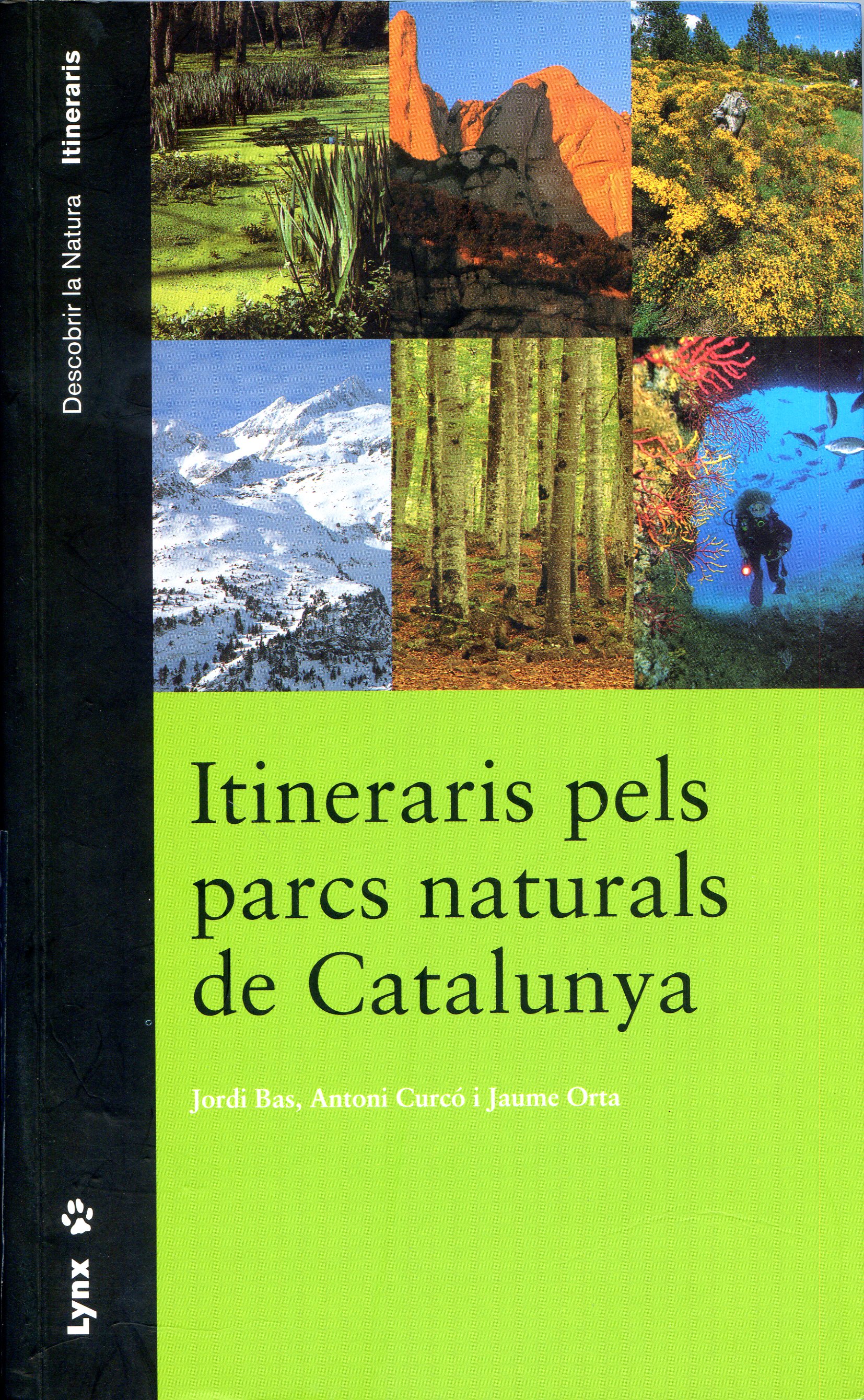 Itineraris pels parcs naturals de Catalunya - Portada