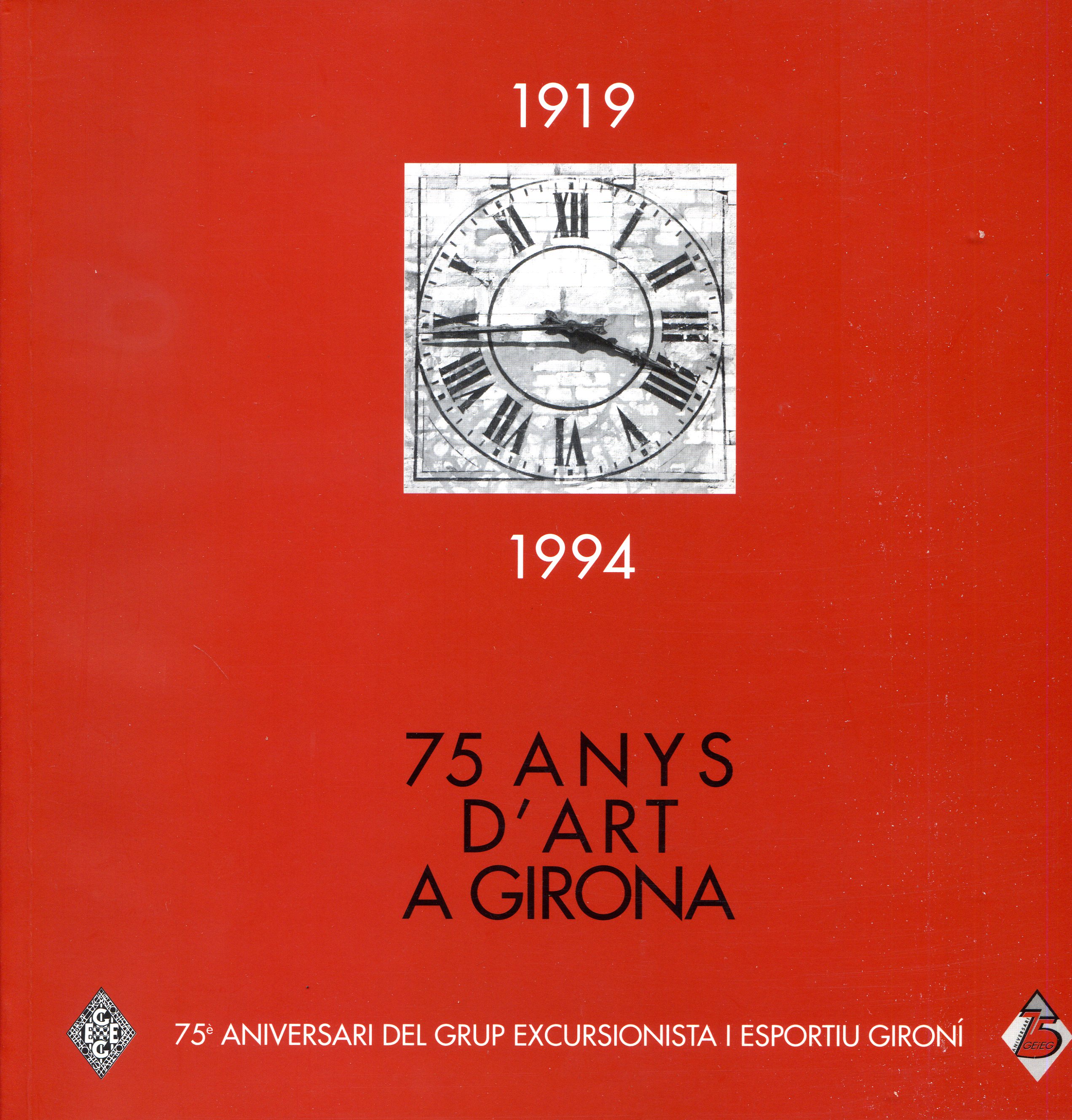 75 anys d'art a Girona - Portada