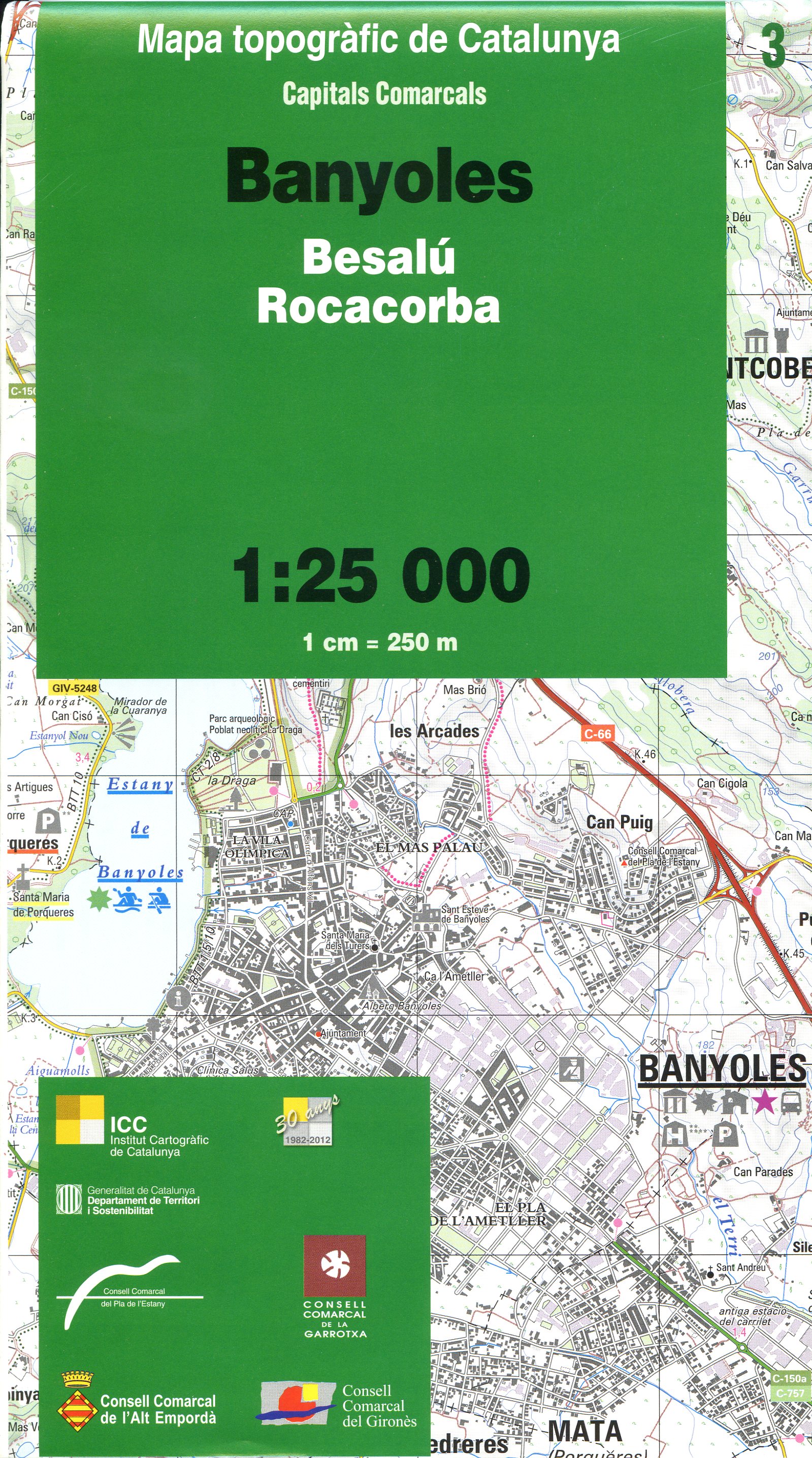 Banyoles : Besalú : Rocacorba - Portada