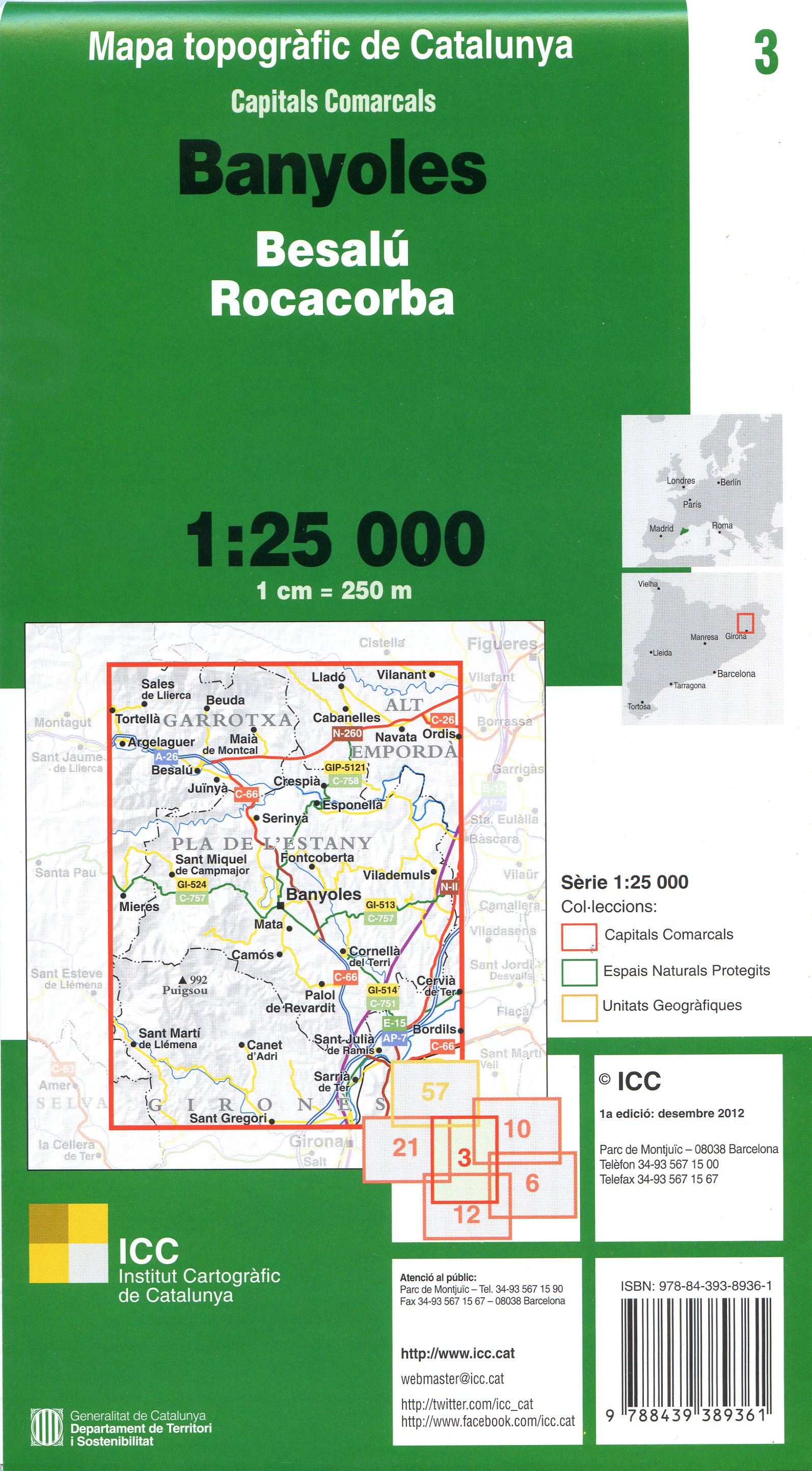 Banyoles : Besalú : Rocacorba - Miniatura 2