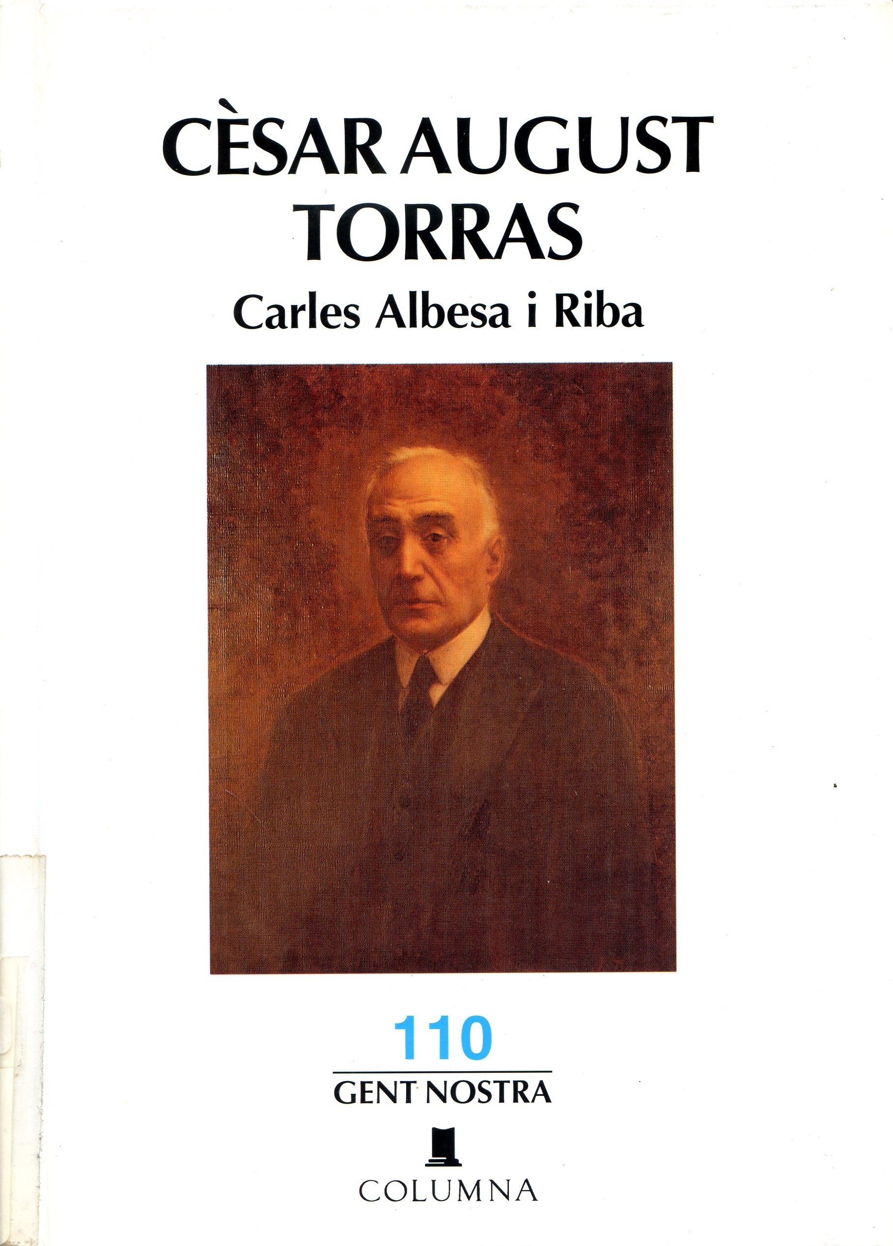 Cèsar August Torras - Portada