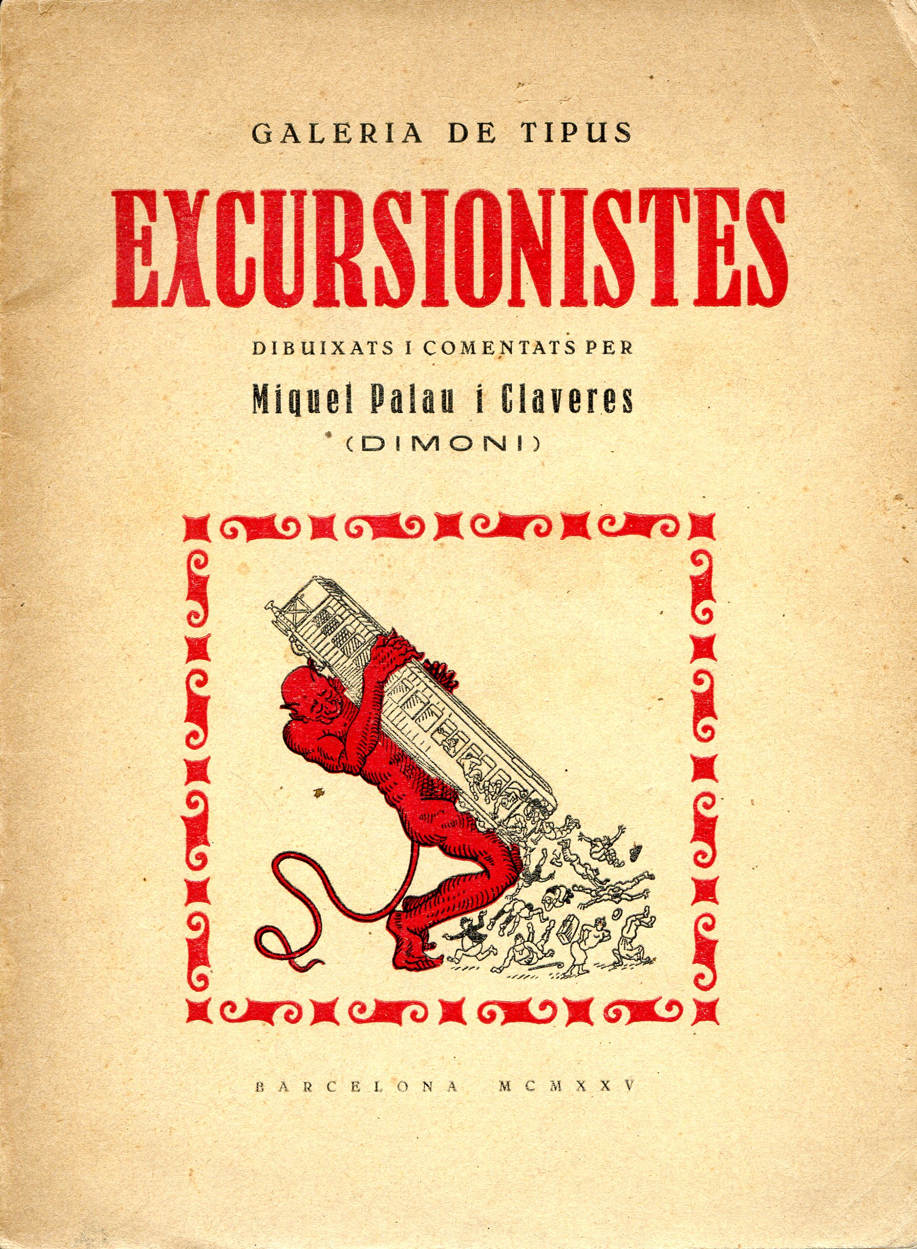 Galeria de tipus excursionistes - Portada