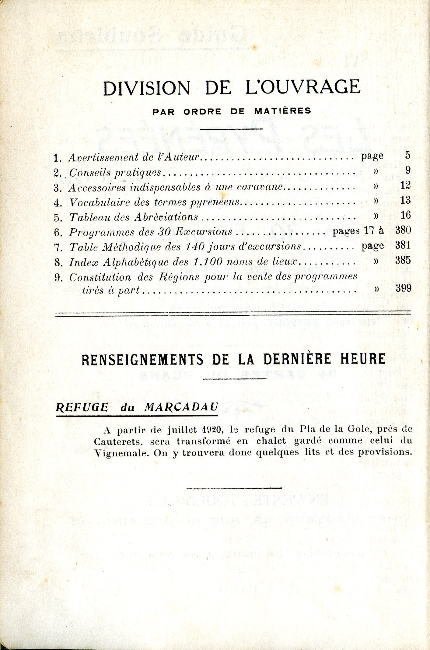 Guide Soubiron : Pyrénées, Les : Du Pic d'Anie au Canigou en 30 excursions - Miniatura 3