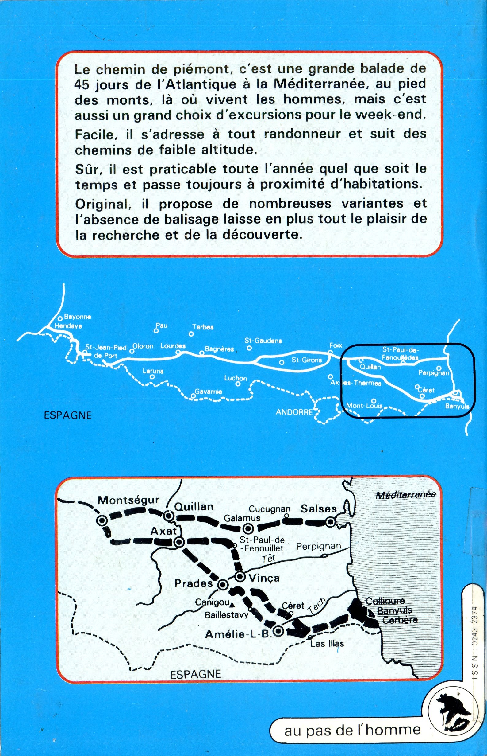 Chemin de piémont : Aude-Pyrenées Orientales : Gran balade par la monyenne montagne - Miniatura 2