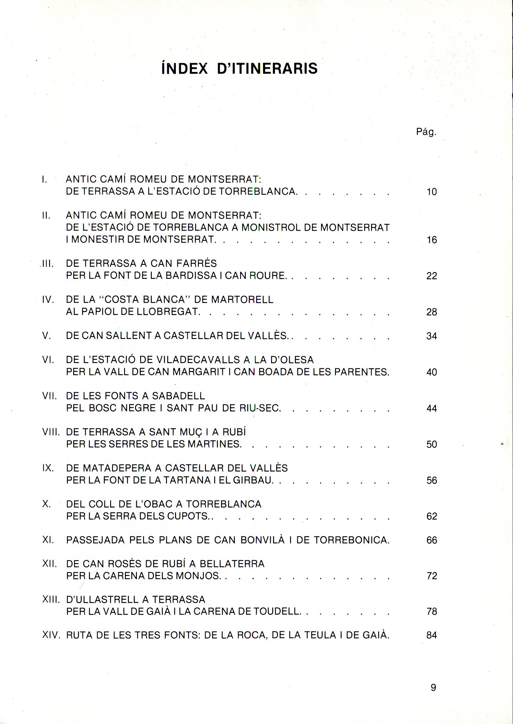 14 petites caminades per les rodalies de Terrasa - Miniatura 2