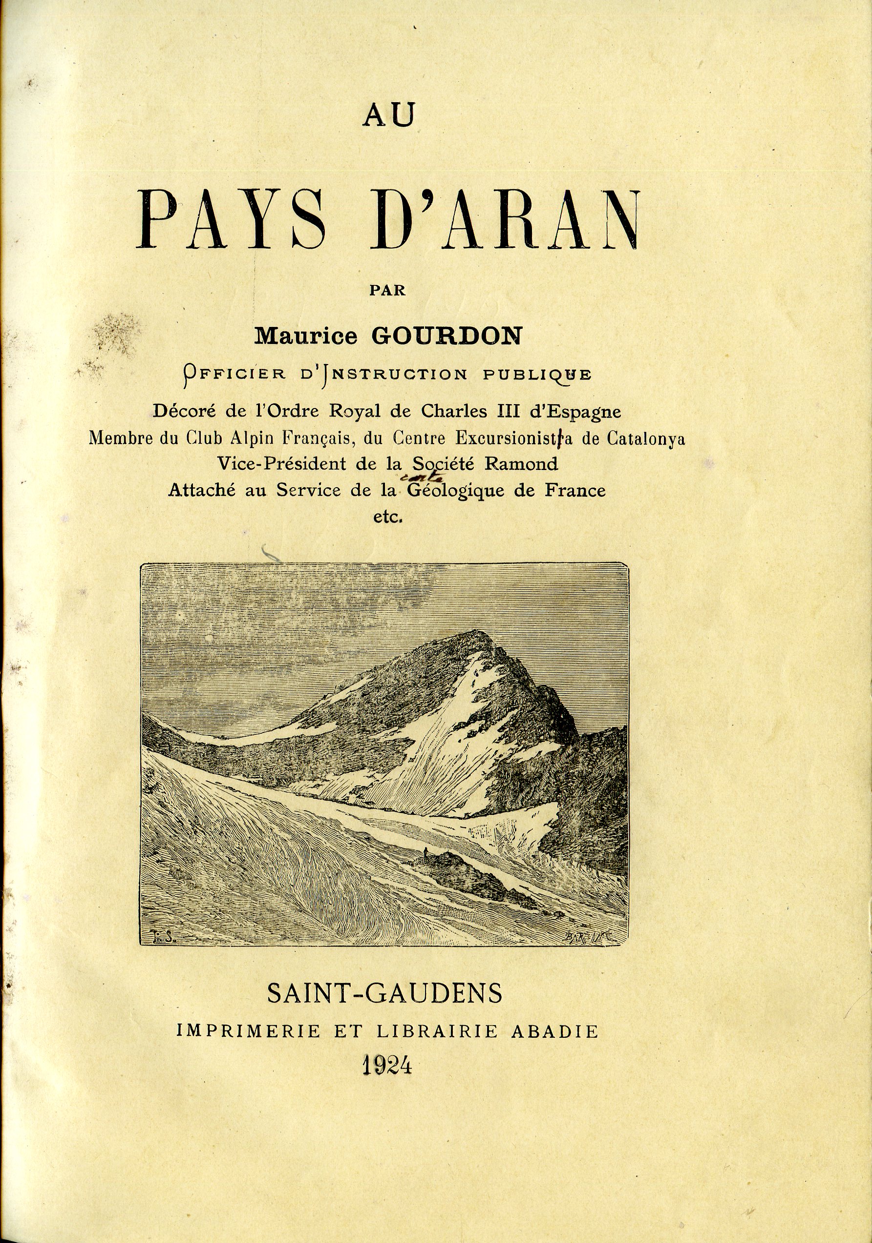Au Pays d'Aran - Portada