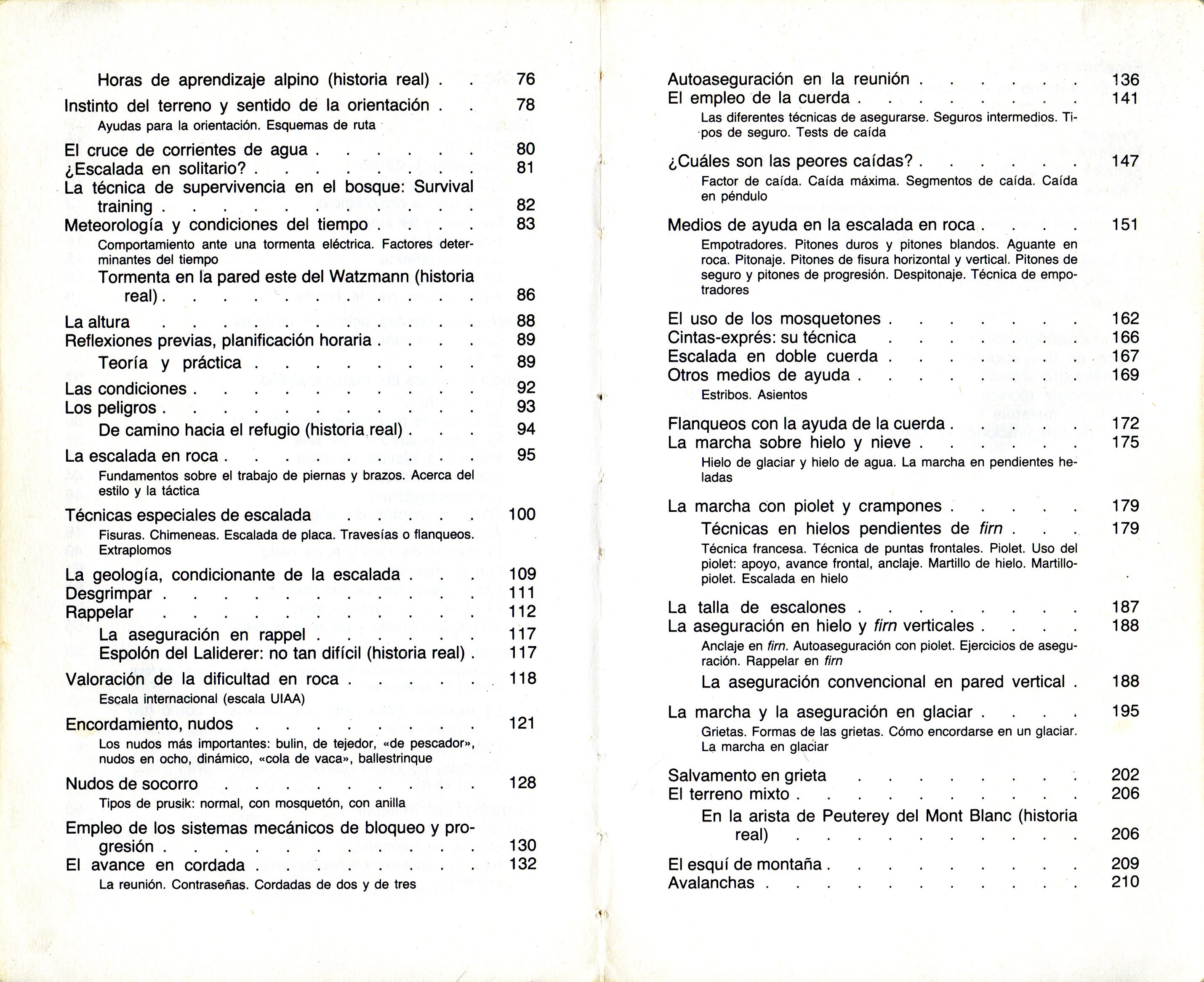 alpinismo, hoy, El : Técnica y práctica de la escalada - Miniatura 3