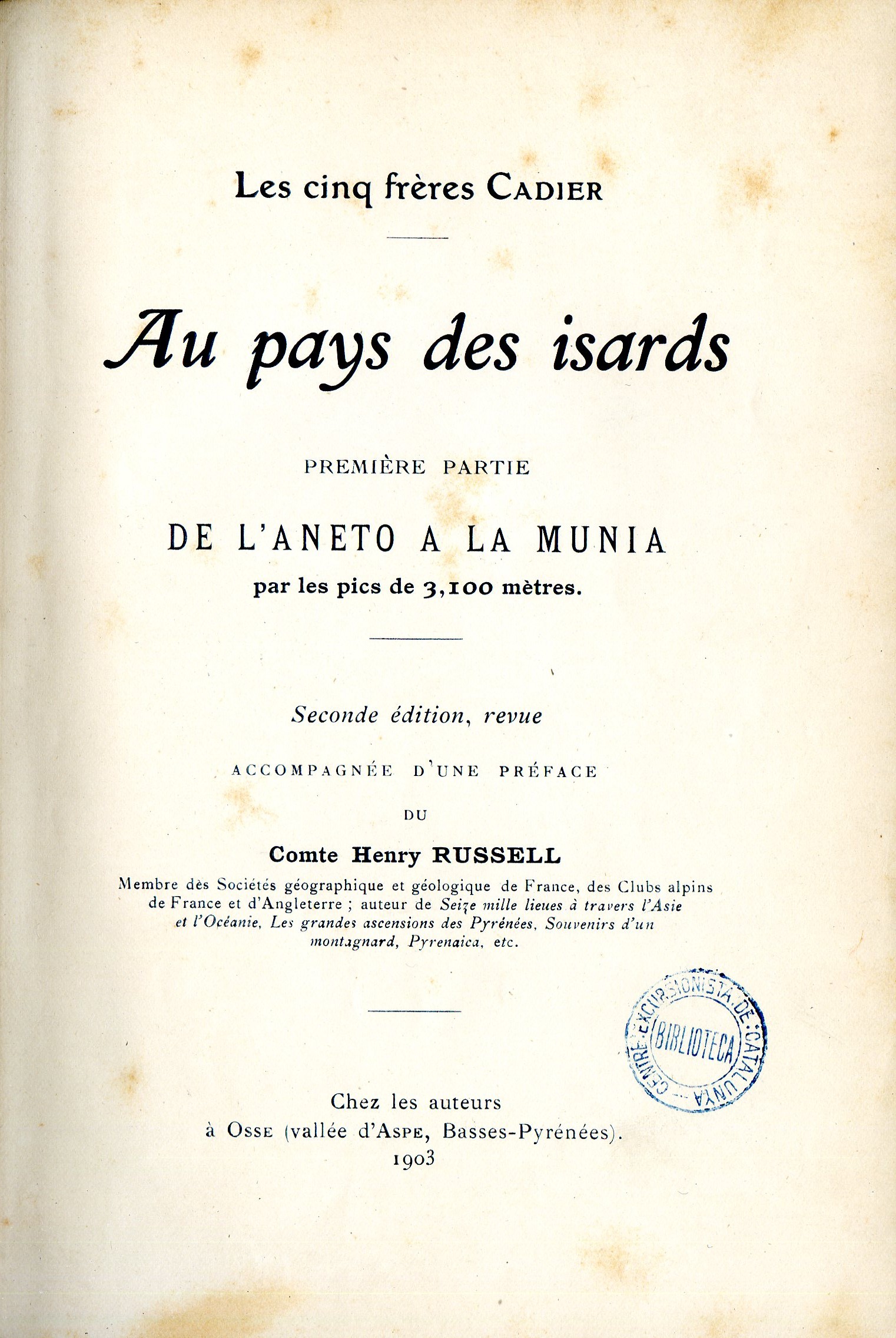 Au pays des isards :  Première partie : De l'Aneto à la Munia - Miniatura 2