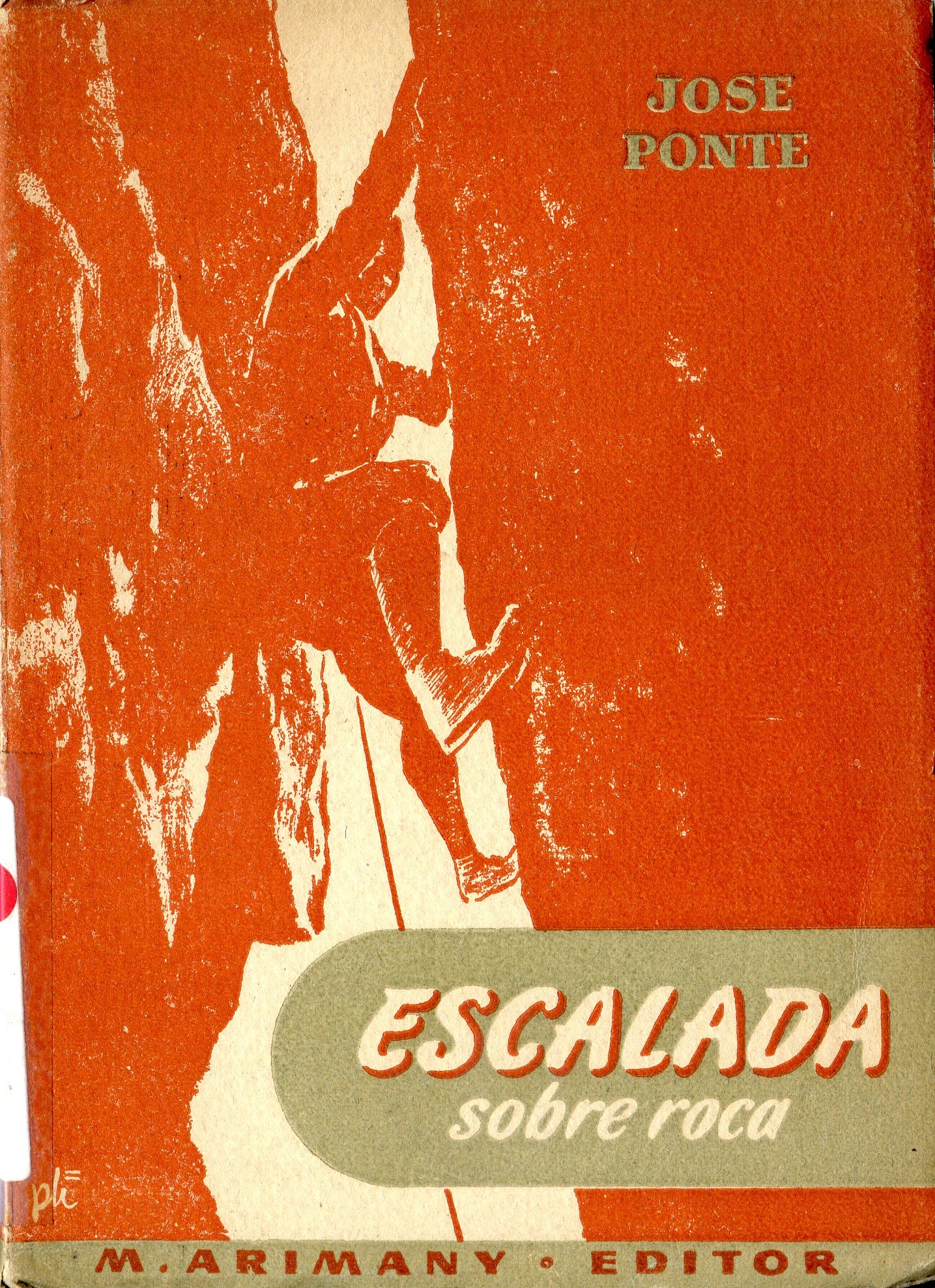 Escalada sobre roca - Portada