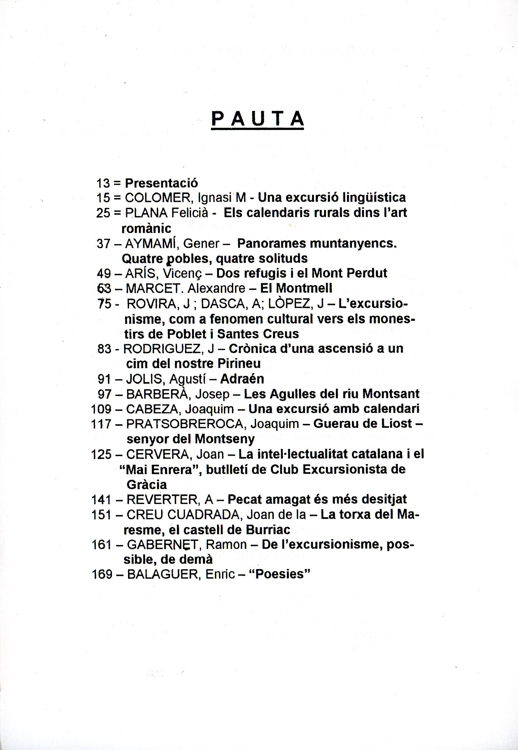 I Jornades de Literatura Excursionista : Curs d'Història de l'Excursionisme Català : Primer Volum - Miniatura 2
